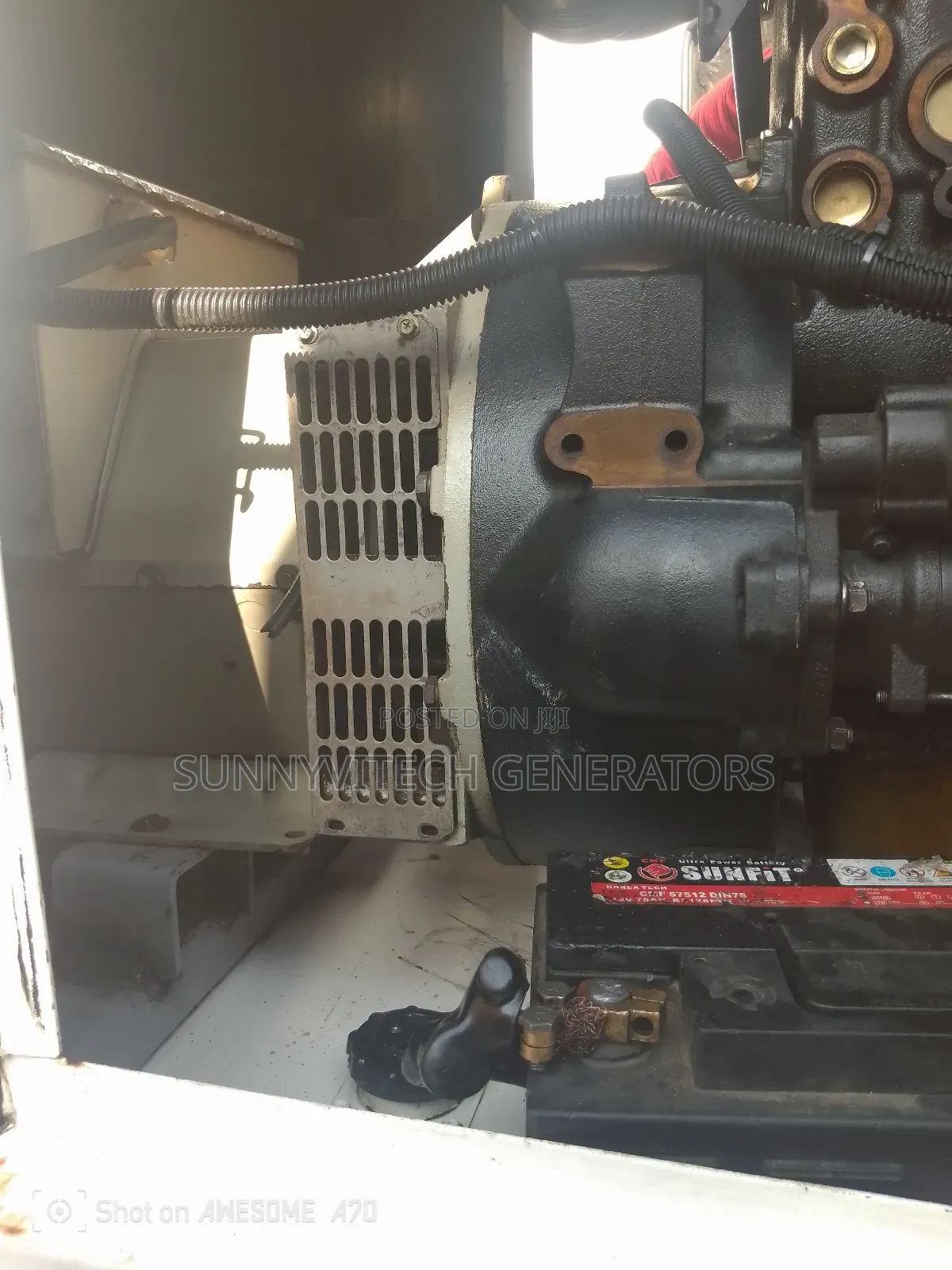 30kva Mikano Perkins Generator Super Silence Almost New