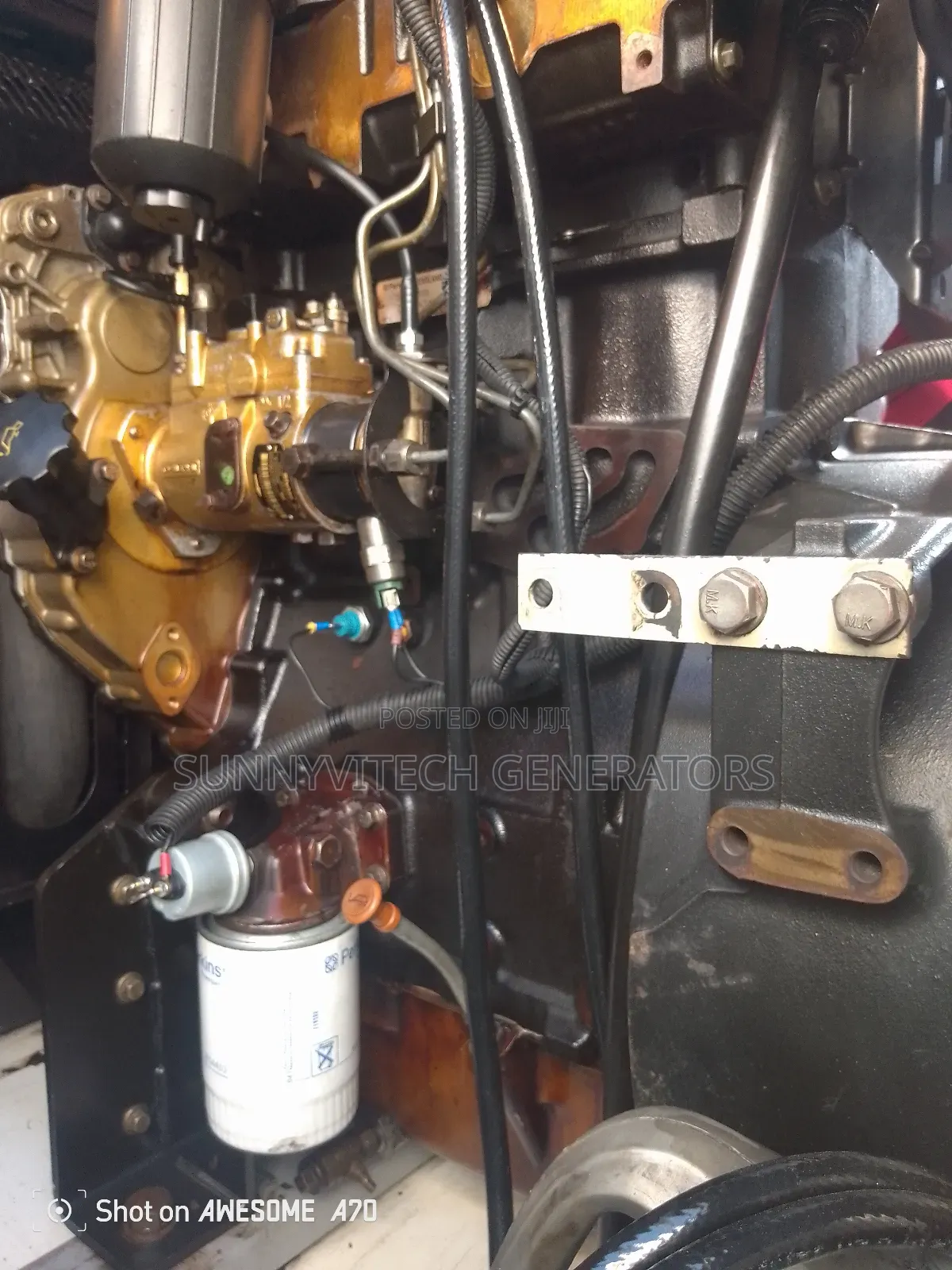 30kva Mikano Perkins Generator Super Silence Almost New