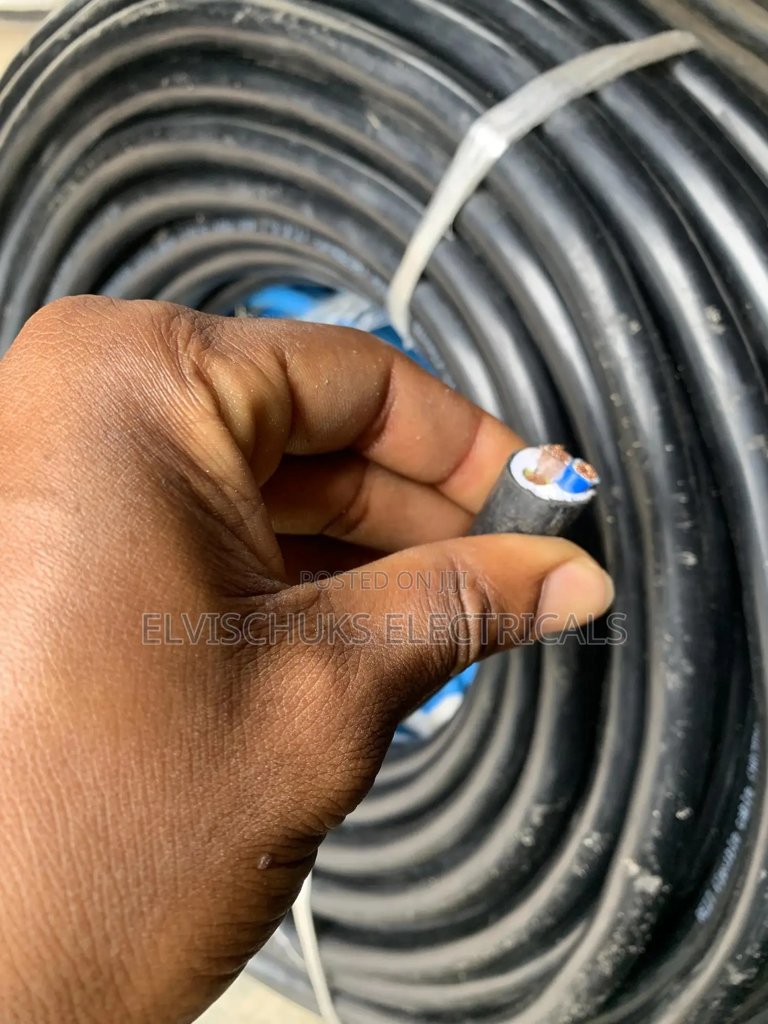 10mm 3 Core Flexible Copper Cable – Durable Power Wire