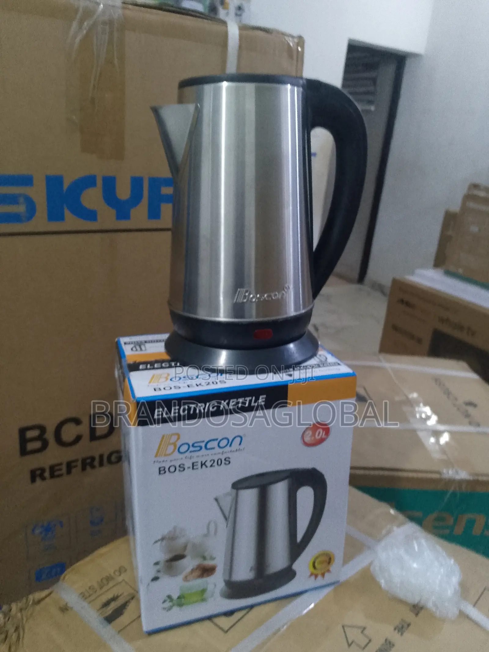 Boscon Bos-Ek20s Electric Kettle – Smart Auto Shut-Off System
