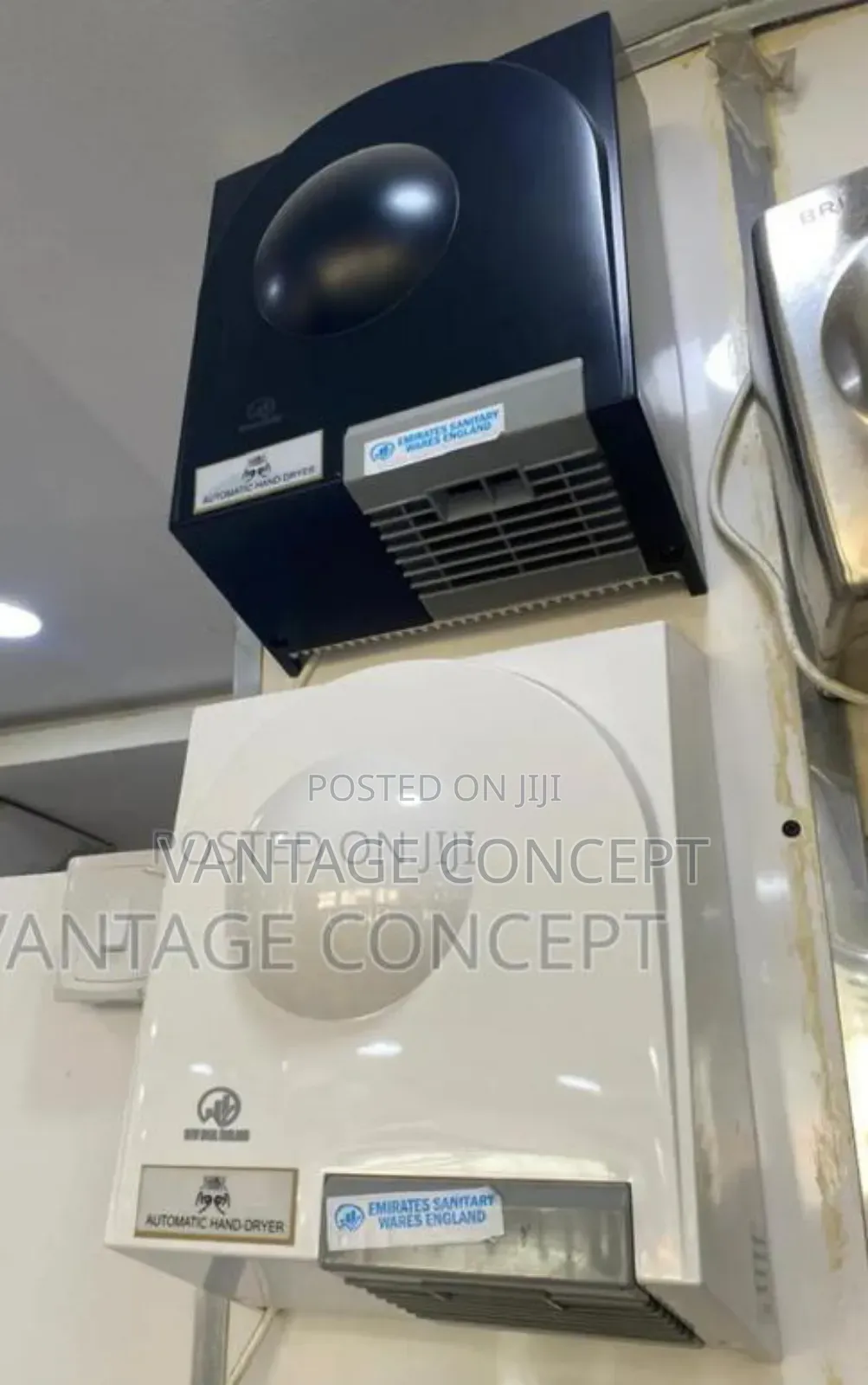Ideal Vortice Model Plastic Hand Dryer