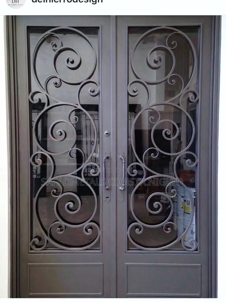 6/8ft Wrought Iron Burglary Gates