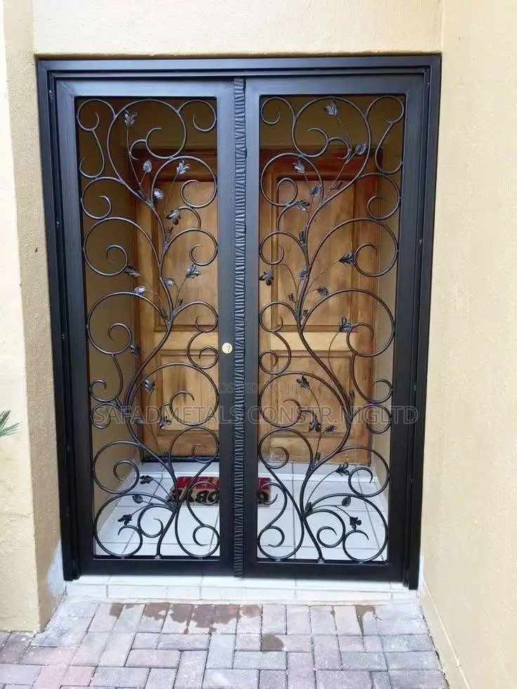 6/8ft Wrought Iron Burglary Gates
