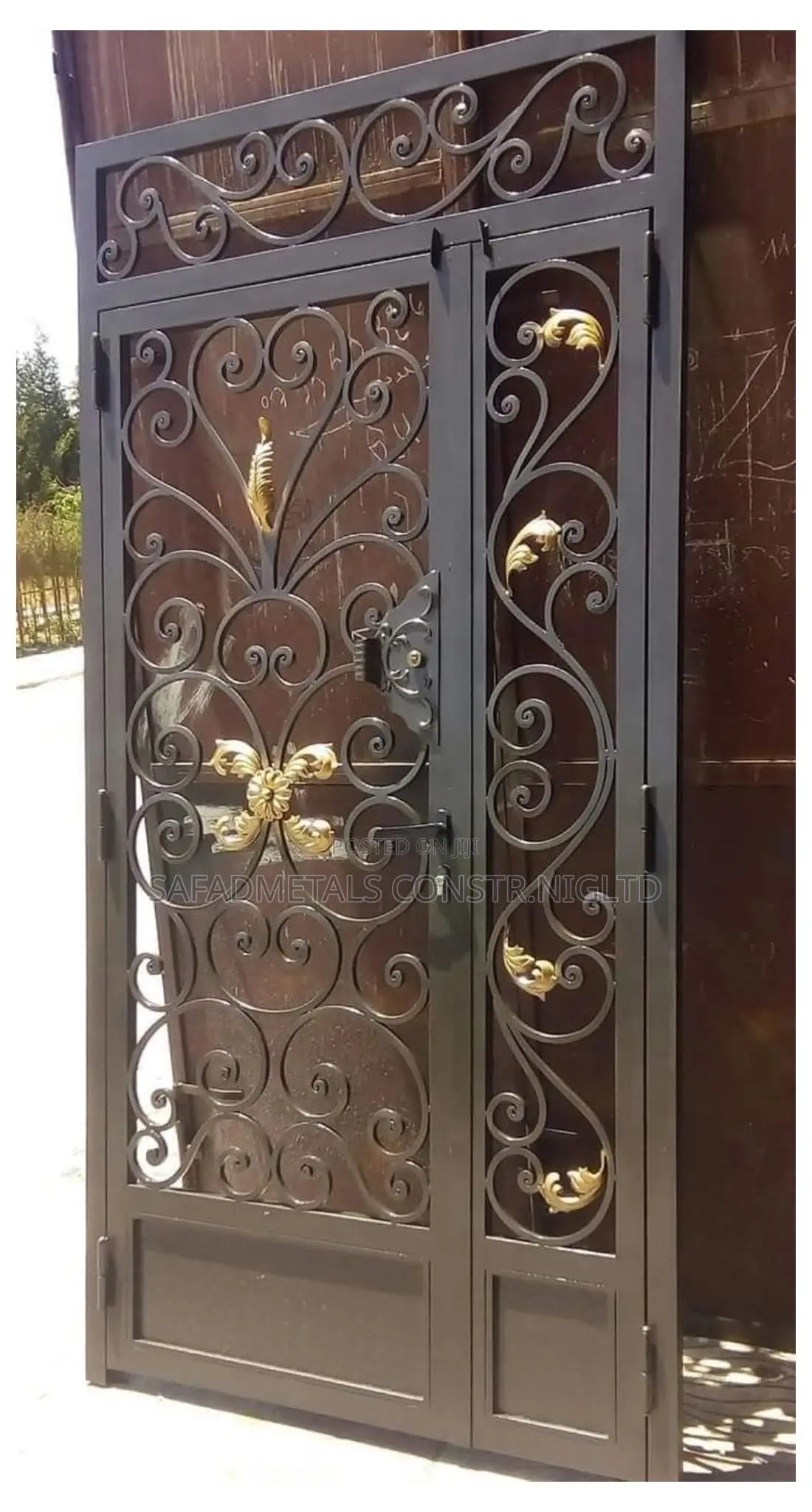 6/8ft Wrought Iron Burglary Gates