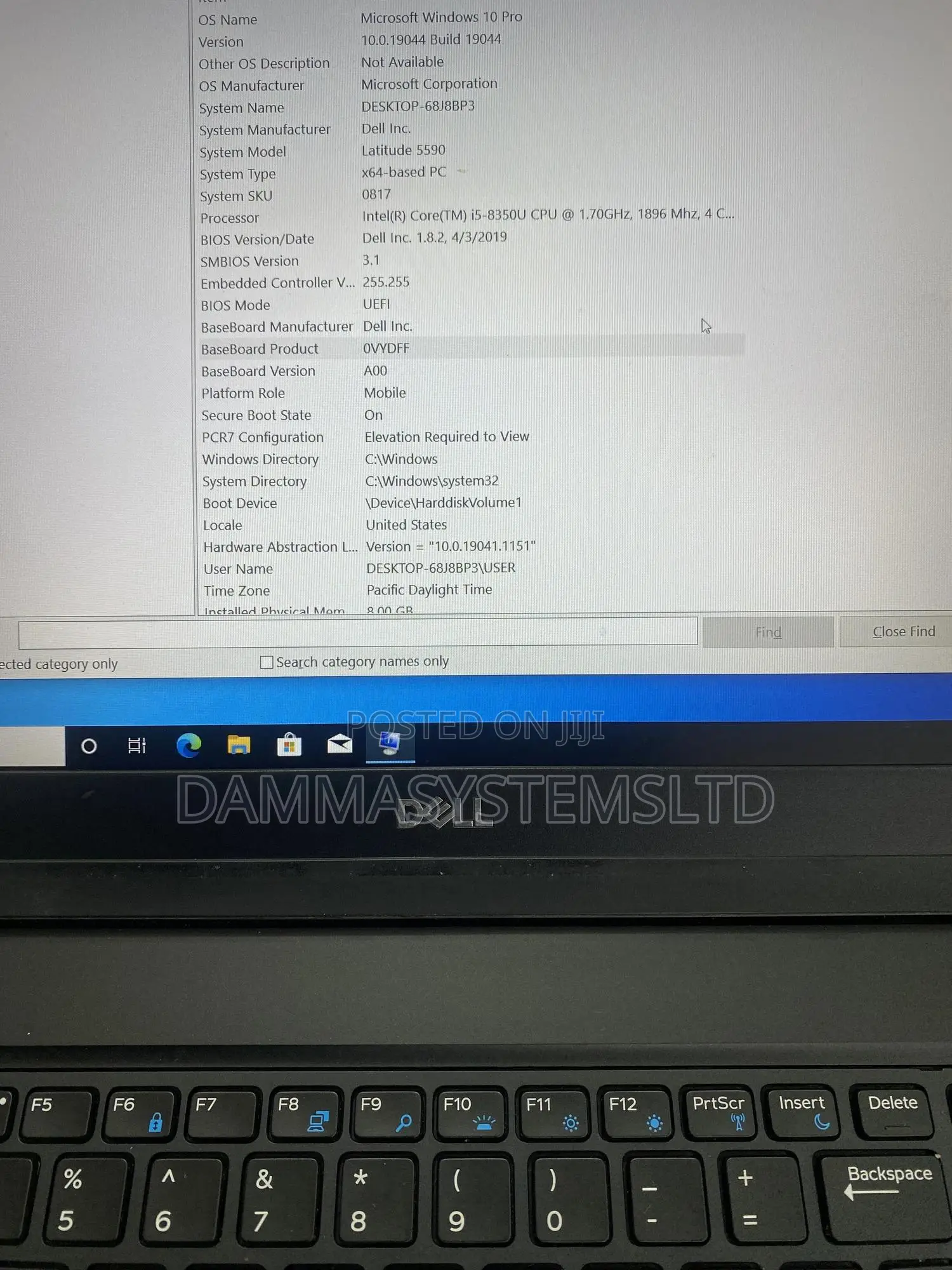 Laptop Dell Latitude 5590 8GB Intel Core I5 SSD 256GB