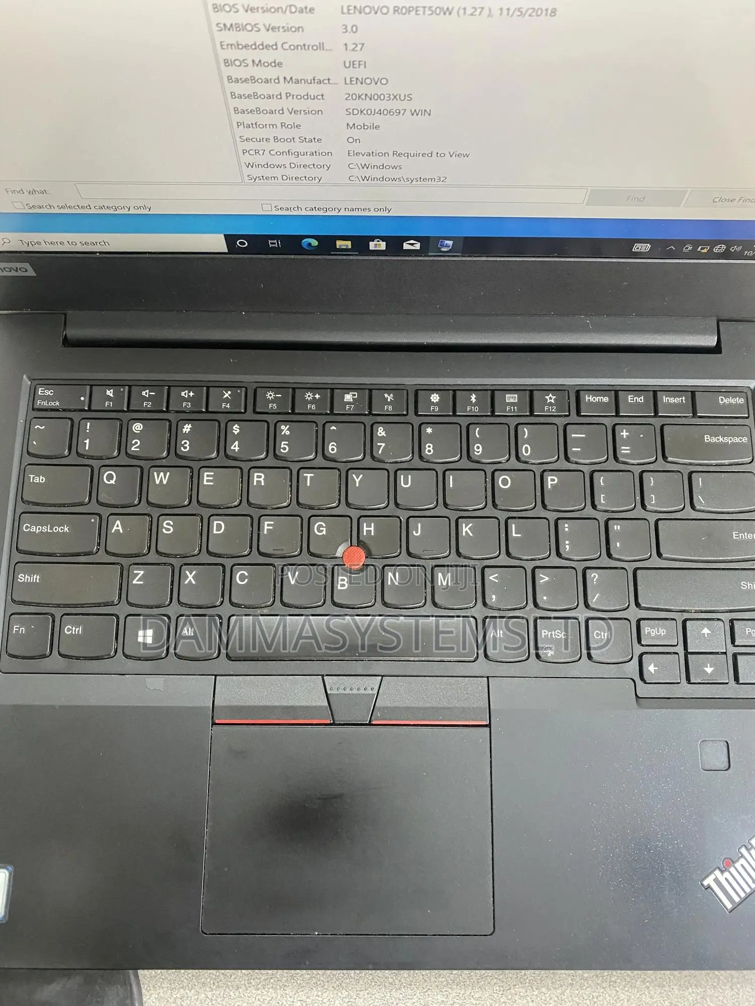Laptop Lenovo ThinkPad E480 8GB Intel Core i5 SSD 256GB
