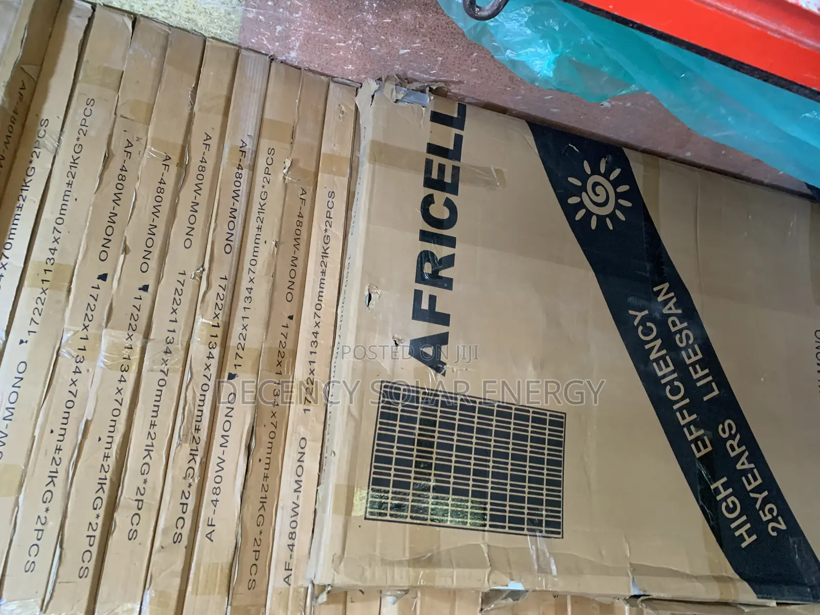 480w Solar Panels Africell