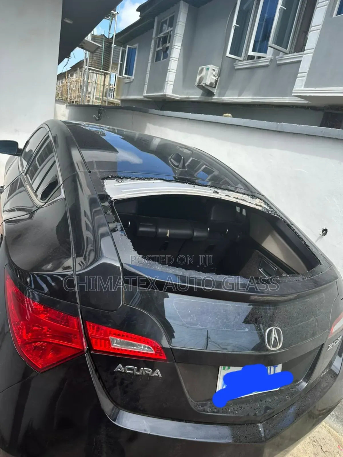 Acura Zdx 2014 Back Glass Available