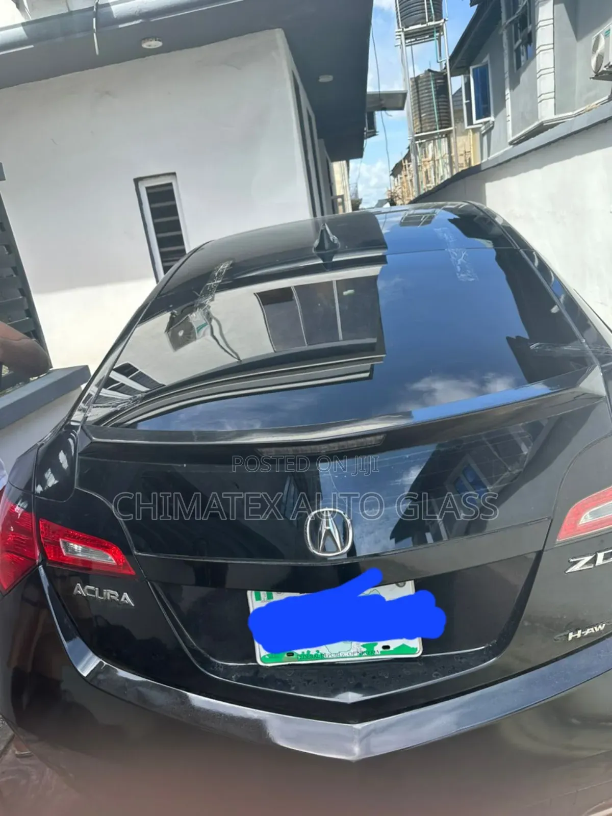 Acura Zdx 2014 Back Glass Available