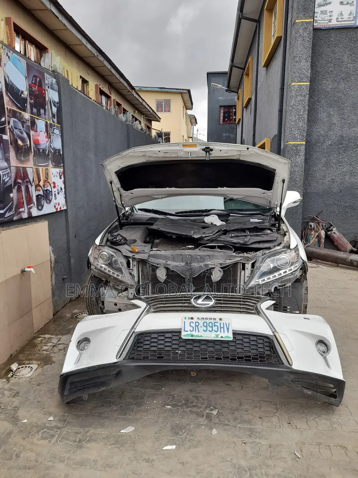 Upgrade Kit For Lexus Rx 350 015 To 2018 Lx Face