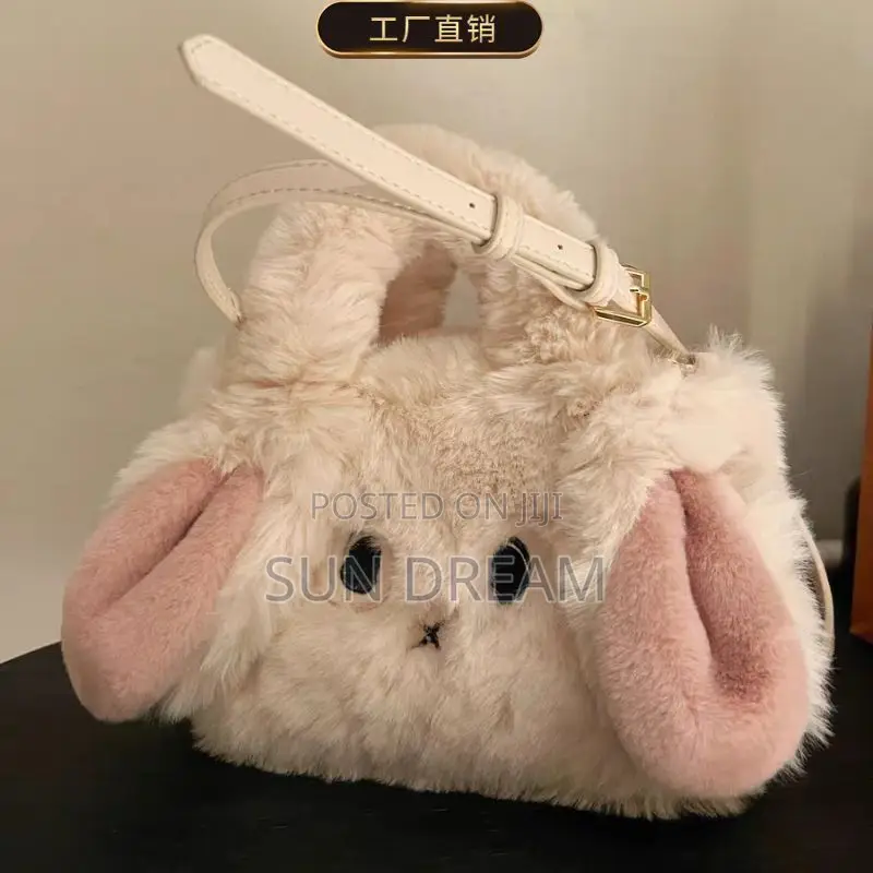 Rabbit Furry Bag Woman Handbag Lady Bags