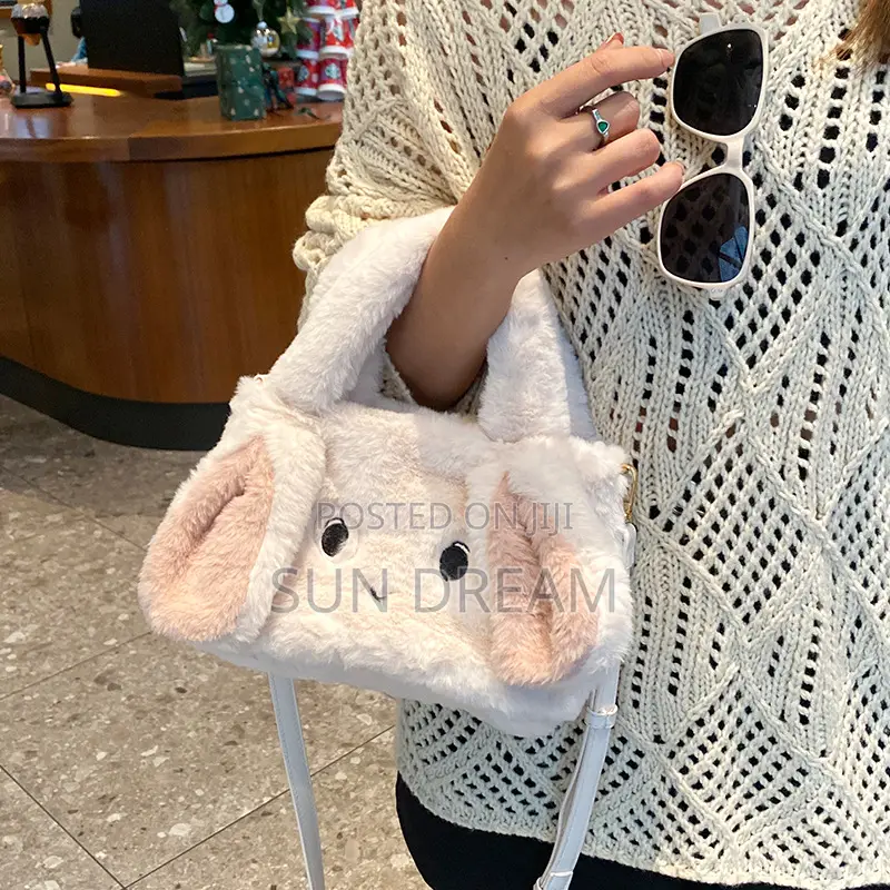 Rabbit Furry Bag Woman Handbag Lady Bags