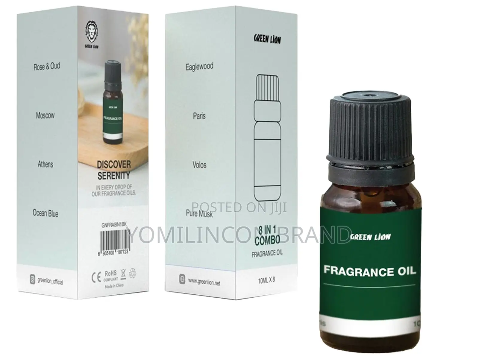 Green Lion 8 in 1 Combo Fragrance Set