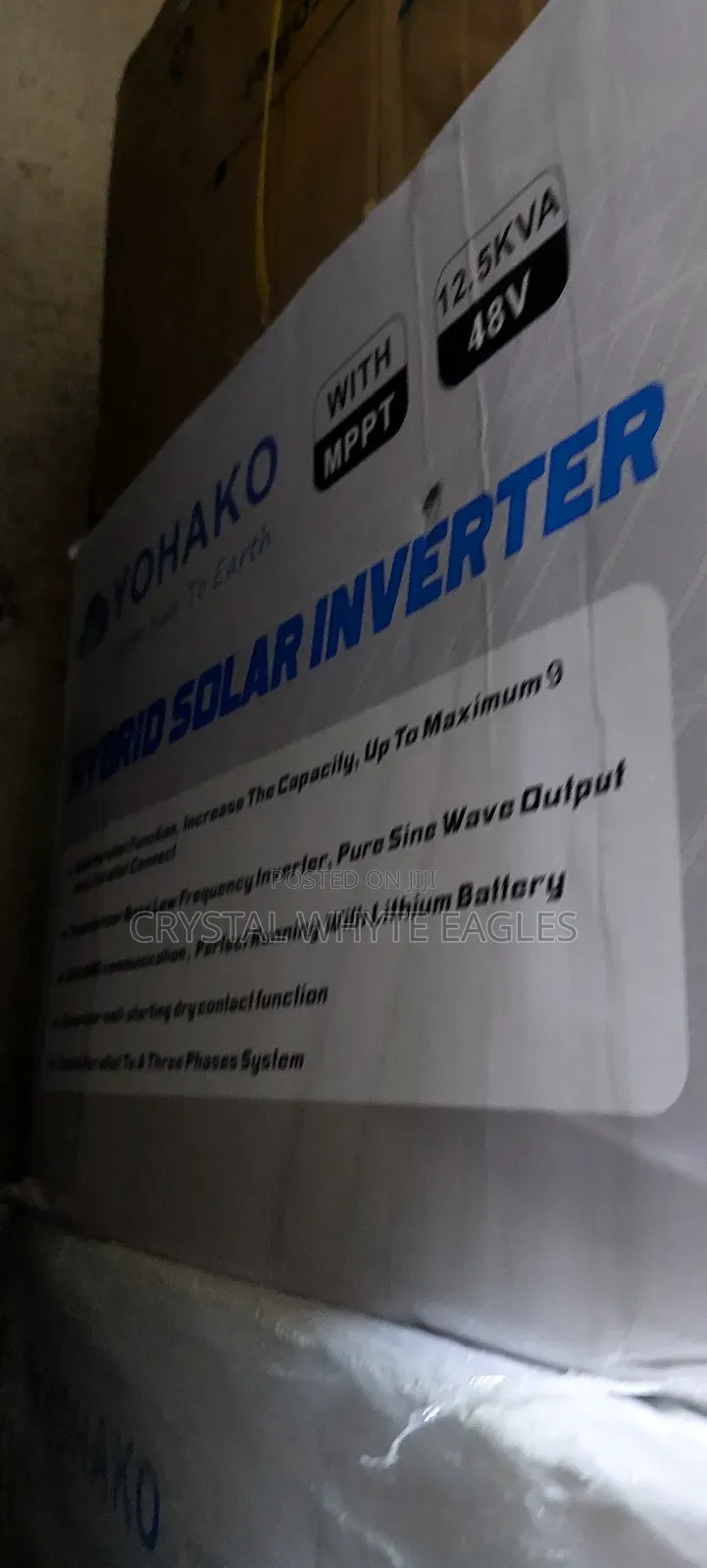 Yohako 12.5kva Hybrid Solar Inverter With Parallel