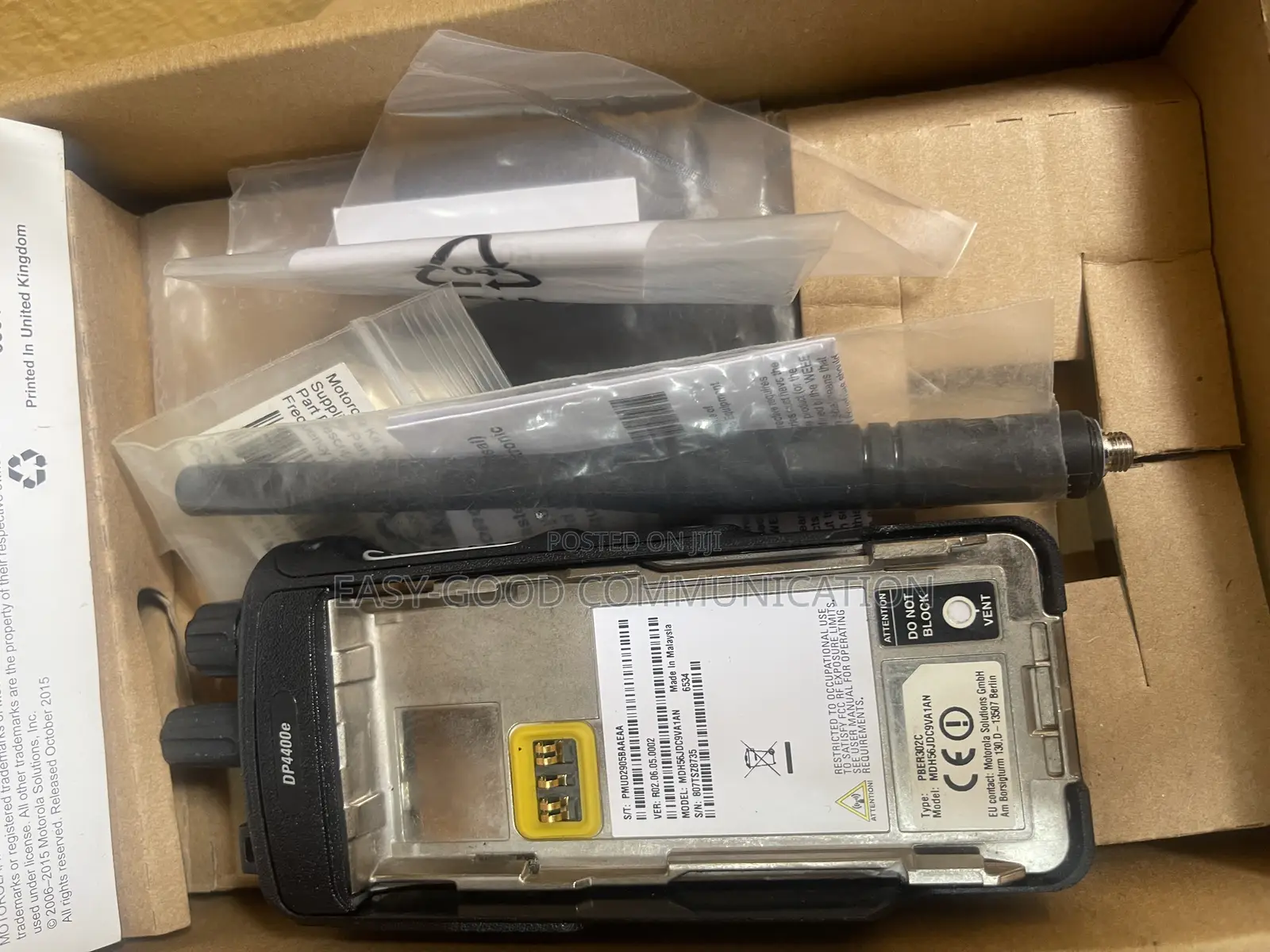 Motorola Dp 4400e VHF