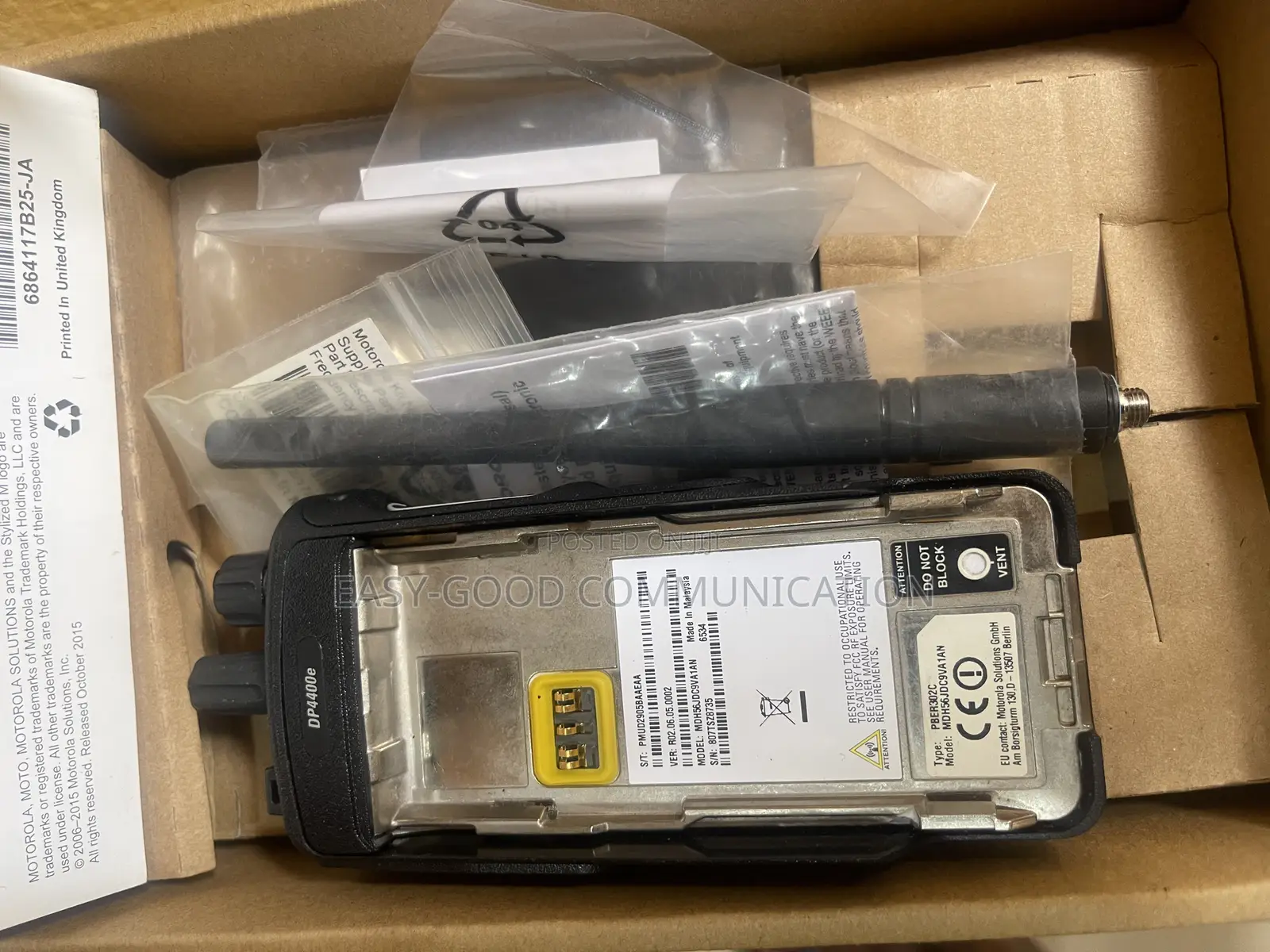 Motorola Dp 4400e VHF