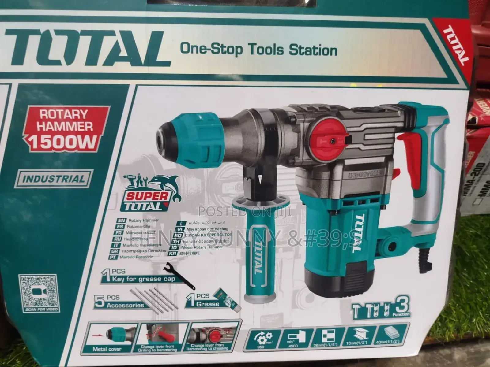 Total Electric Rotary Hammer Machine