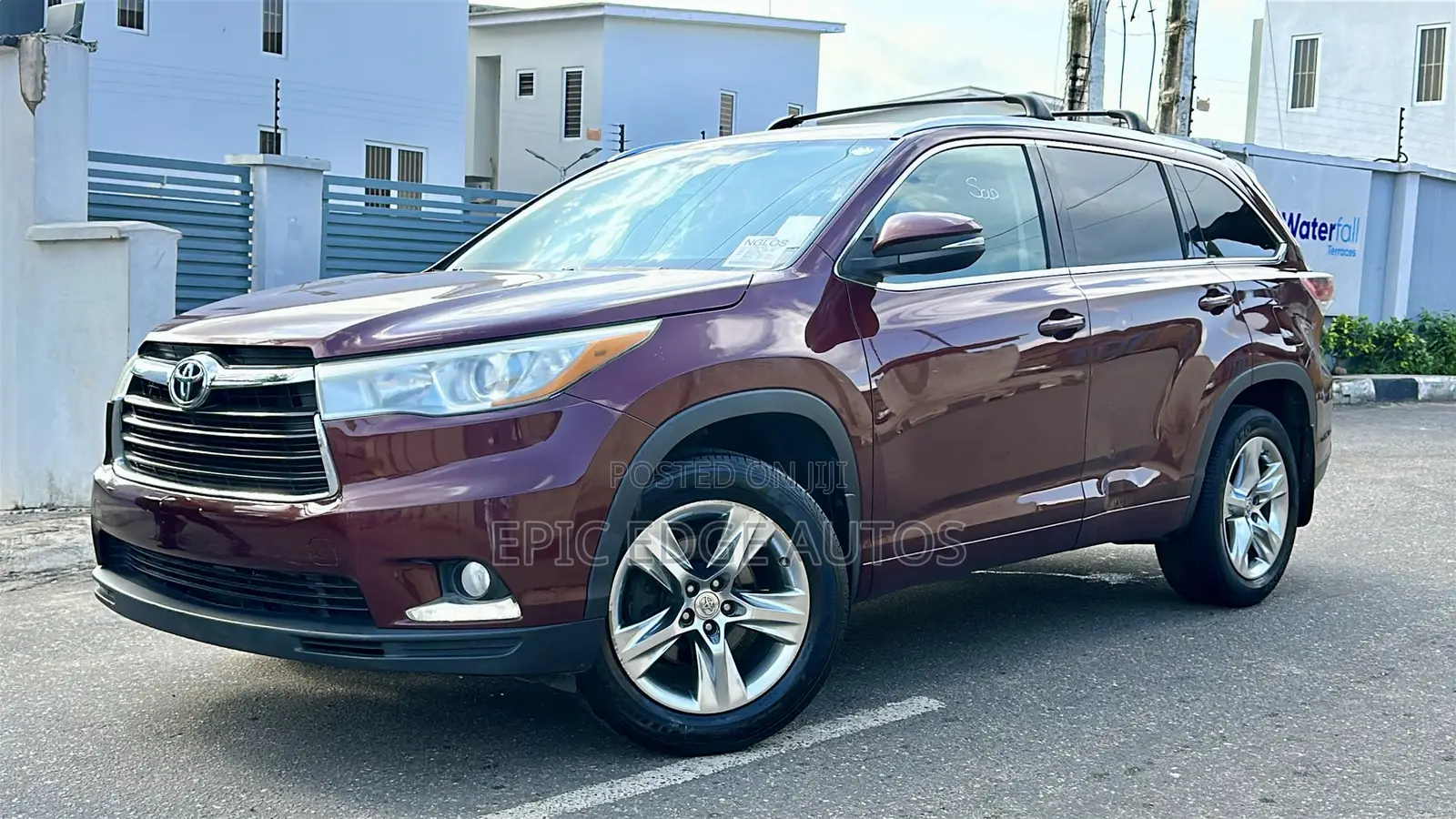 Toyota Highlander Limited 4dr SUV AWD (3.5L 6cyl 6A) 2014 Burgundy