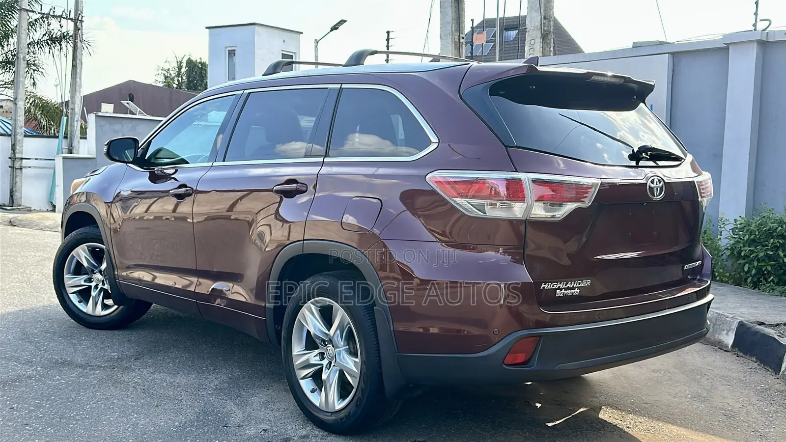 Toyota Highlander Limited 4dr SUV AWD (3.5L 6cyl 6A) 2014 Burgundy