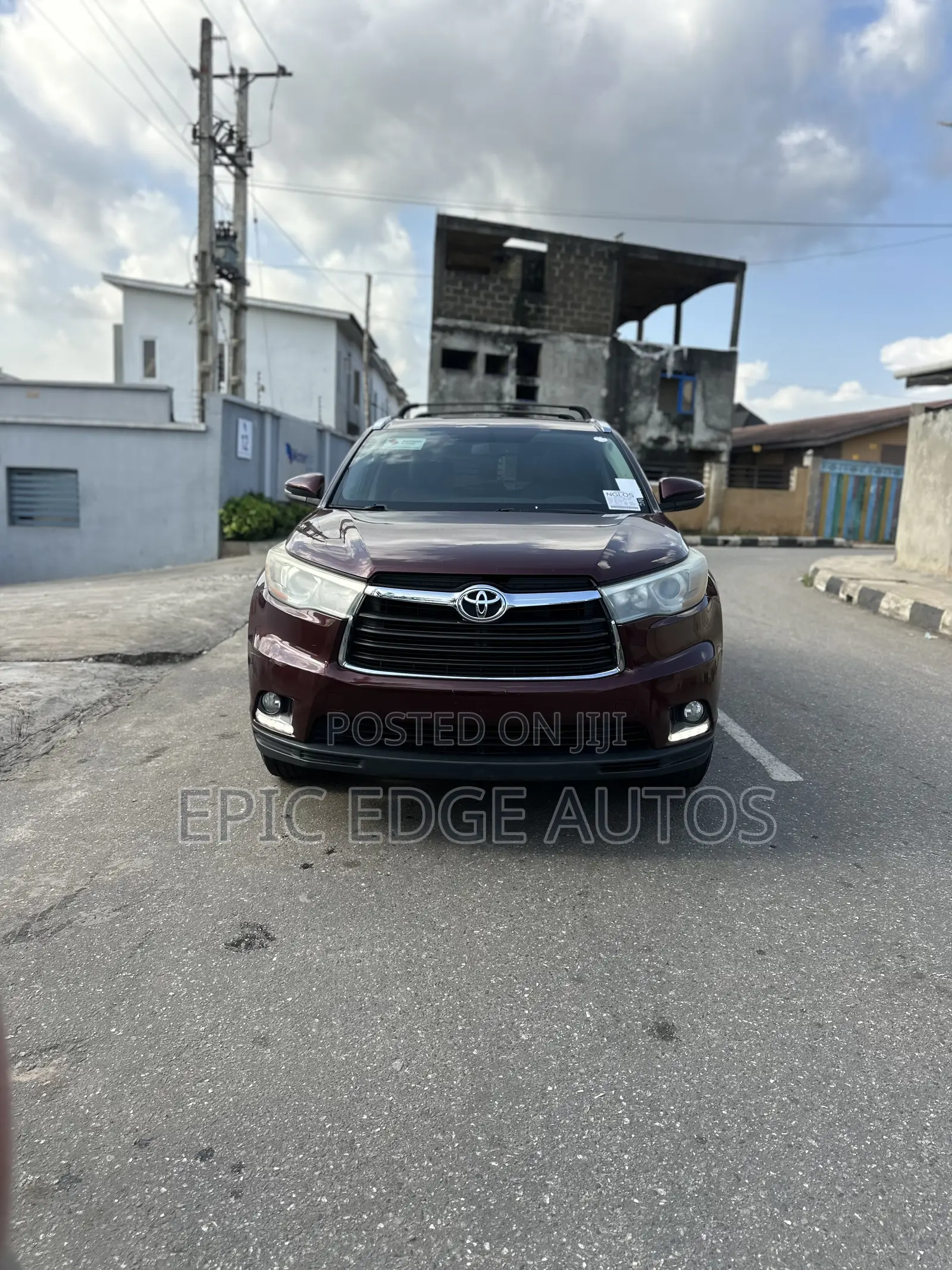 Toyota Highlander Limited 4dr SUV AWD (3.5L 6cyl 6A) 2014 Burgundy