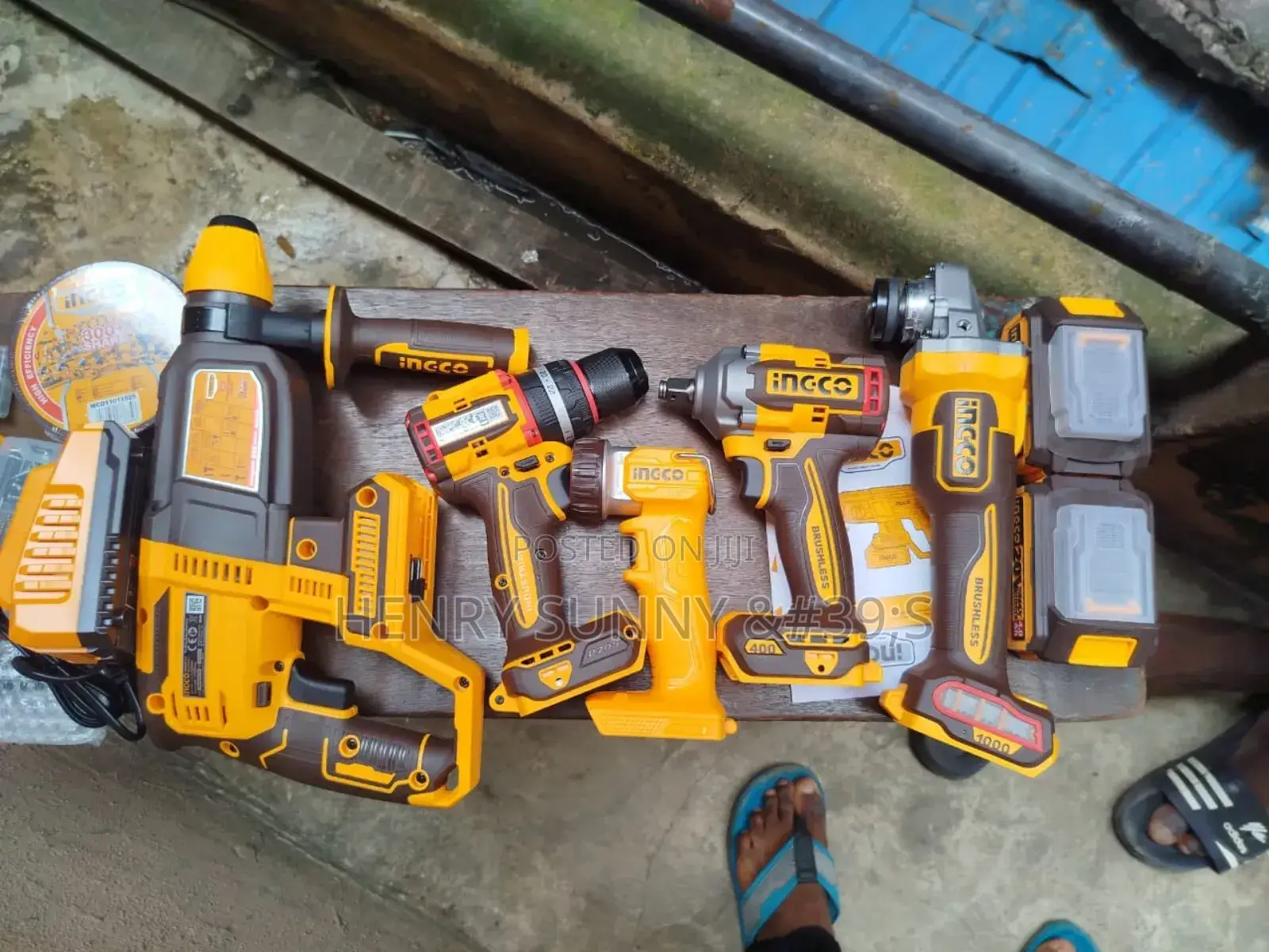 Ingco 5in1 Combo Set of Machine