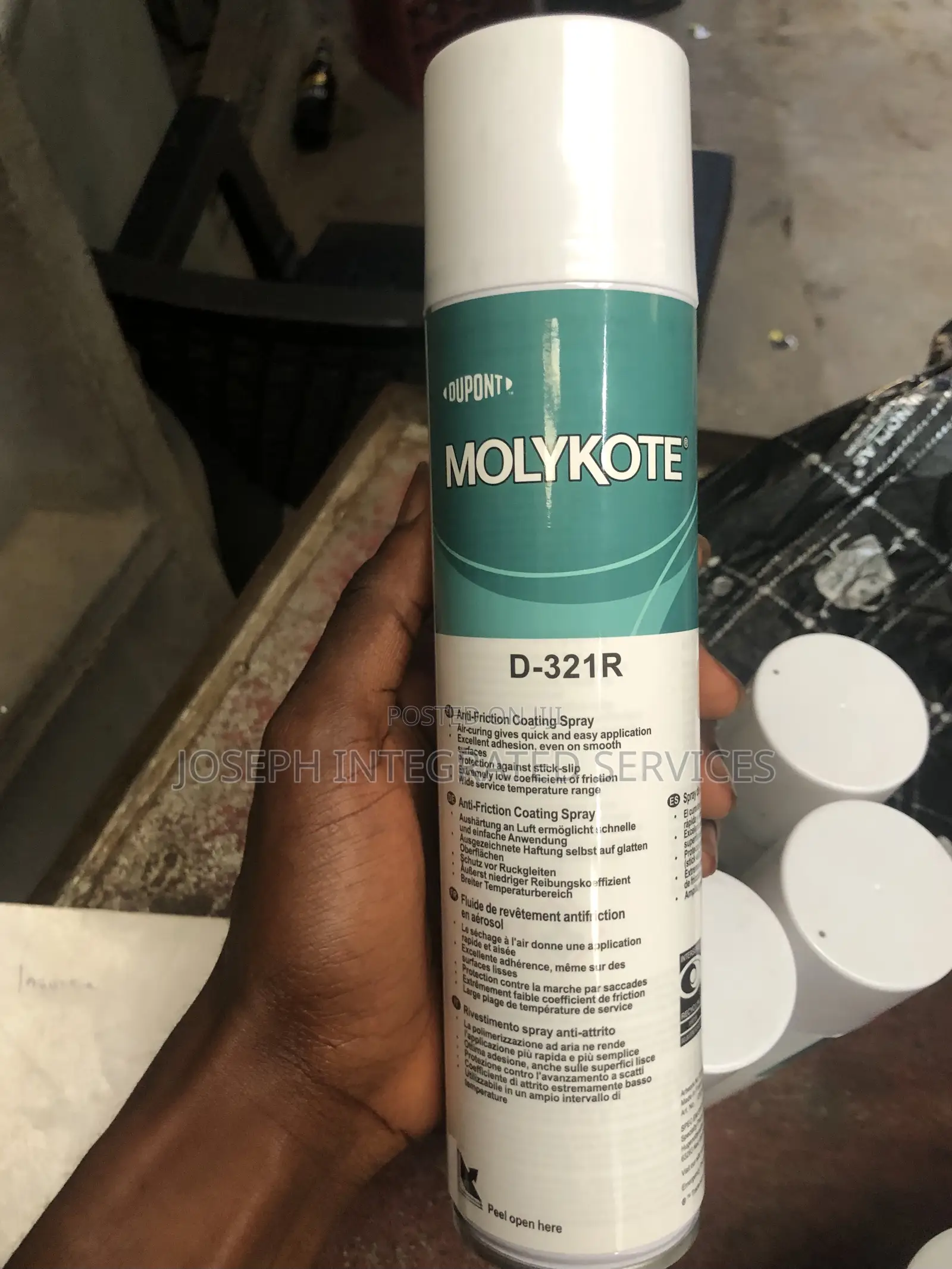 Molykote D-321 R Anti-Friction Coating Spray