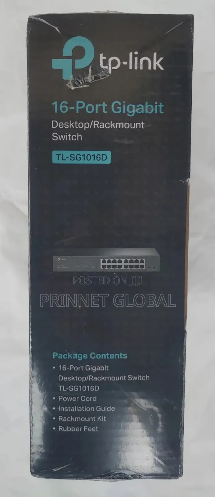 Tp-Link 16port Gigabit | Desktop Rackmount Switch Tl-Sg1016d