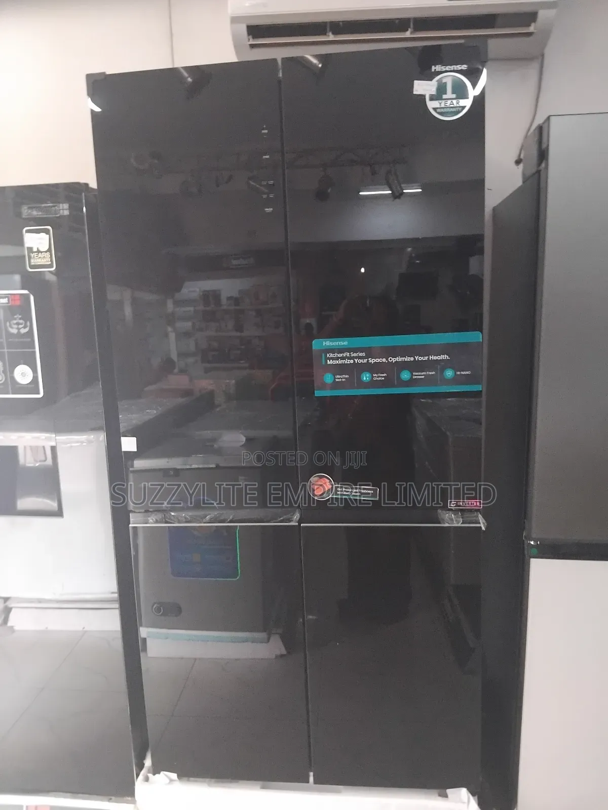 Hisense 4doors Side By Side Inverter Refrigerator
