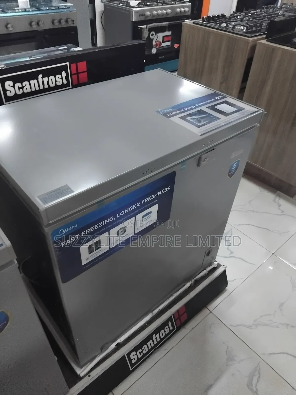 Midea 180 Liters Chest Freezer Low Energy