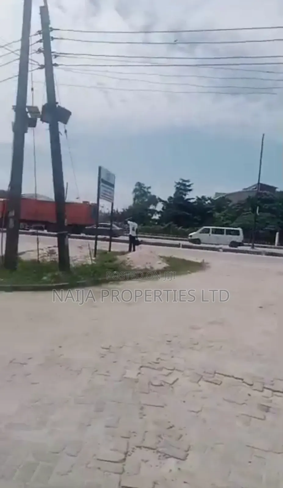 4 Plots of Land Directly Facing the Espress Way at Abijo Gra Axis