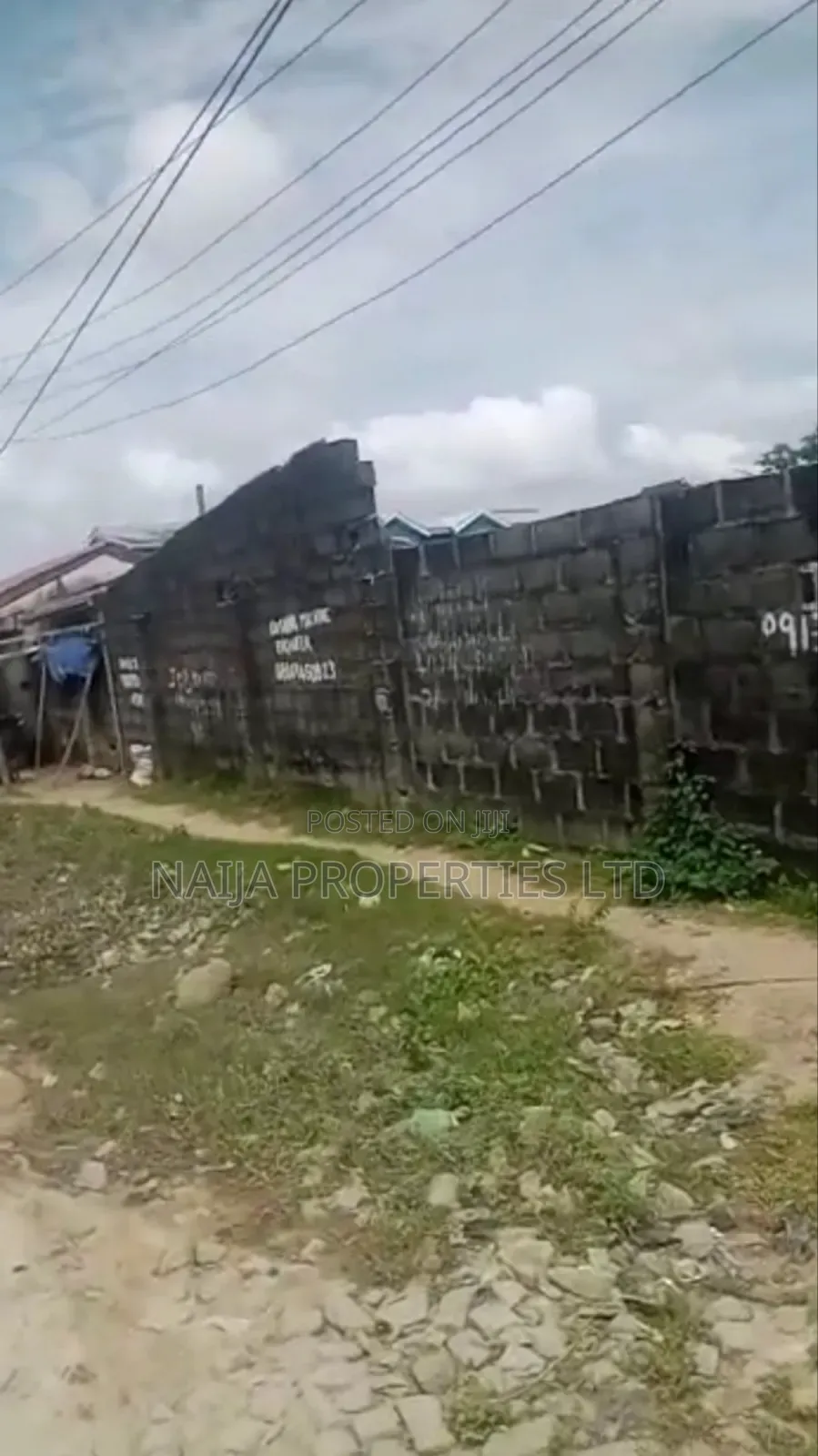 4 Plots of Land Directly Facing the Espress Way at Abijo Gra Axis