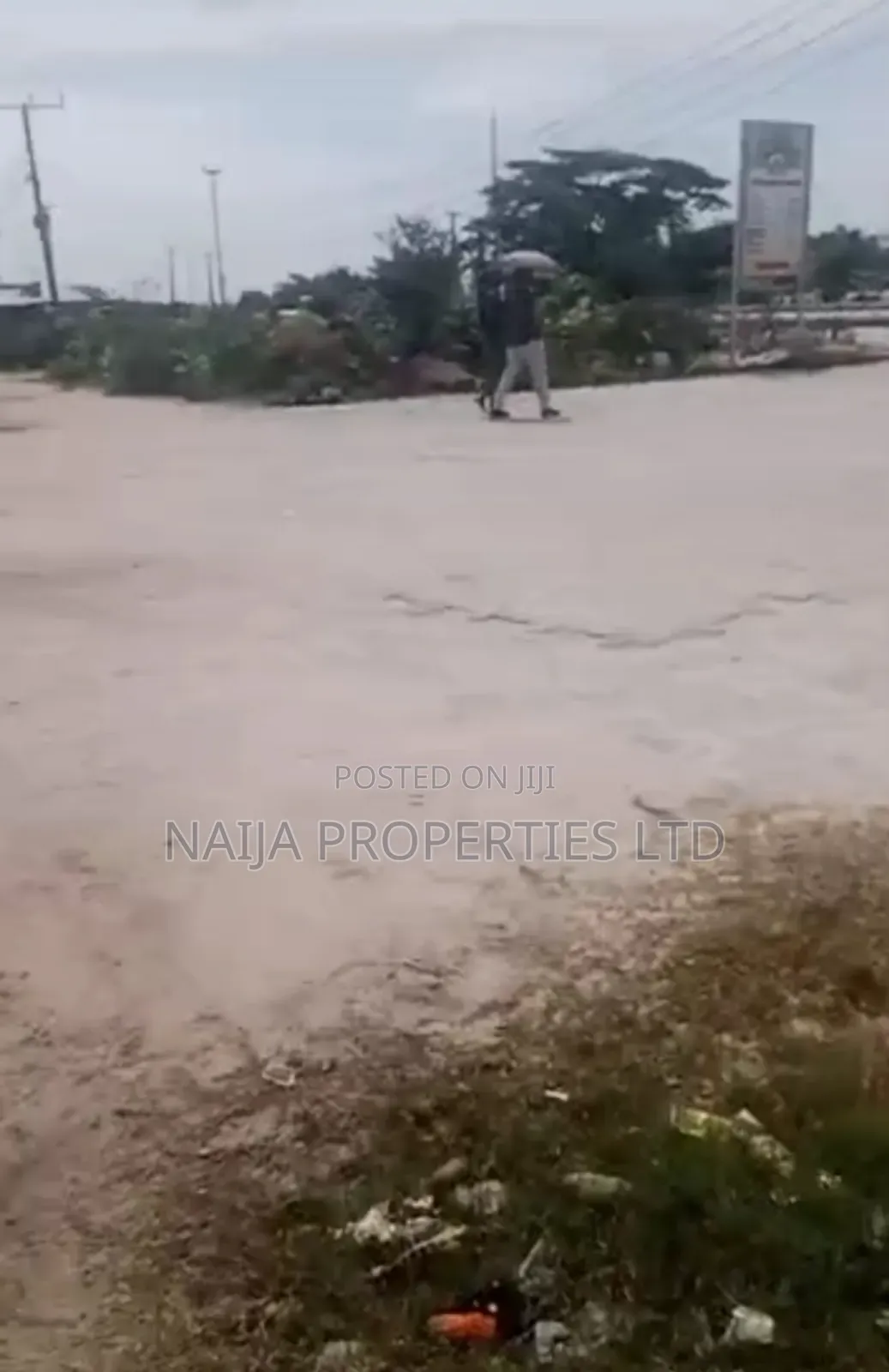 4 Plots of Land Directly Facing the Espress Way at Abijo Gra Axis