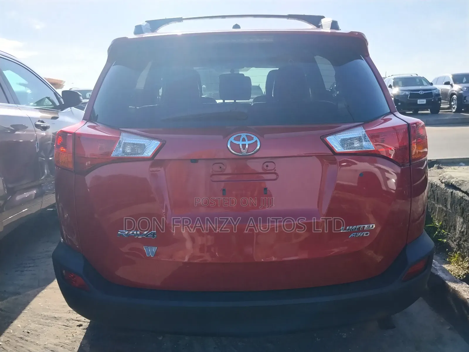 Toyota RAV4 Limited AWD (2.5L 4cyl 6A) 2013 Red