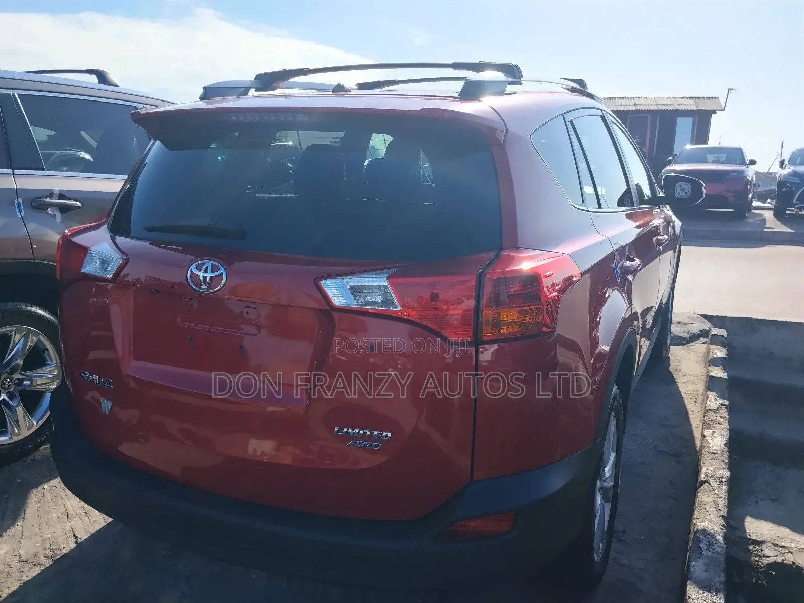 Toyota RAV4 Limited AWD (2.5L 4cyl 6A) 2013 Red