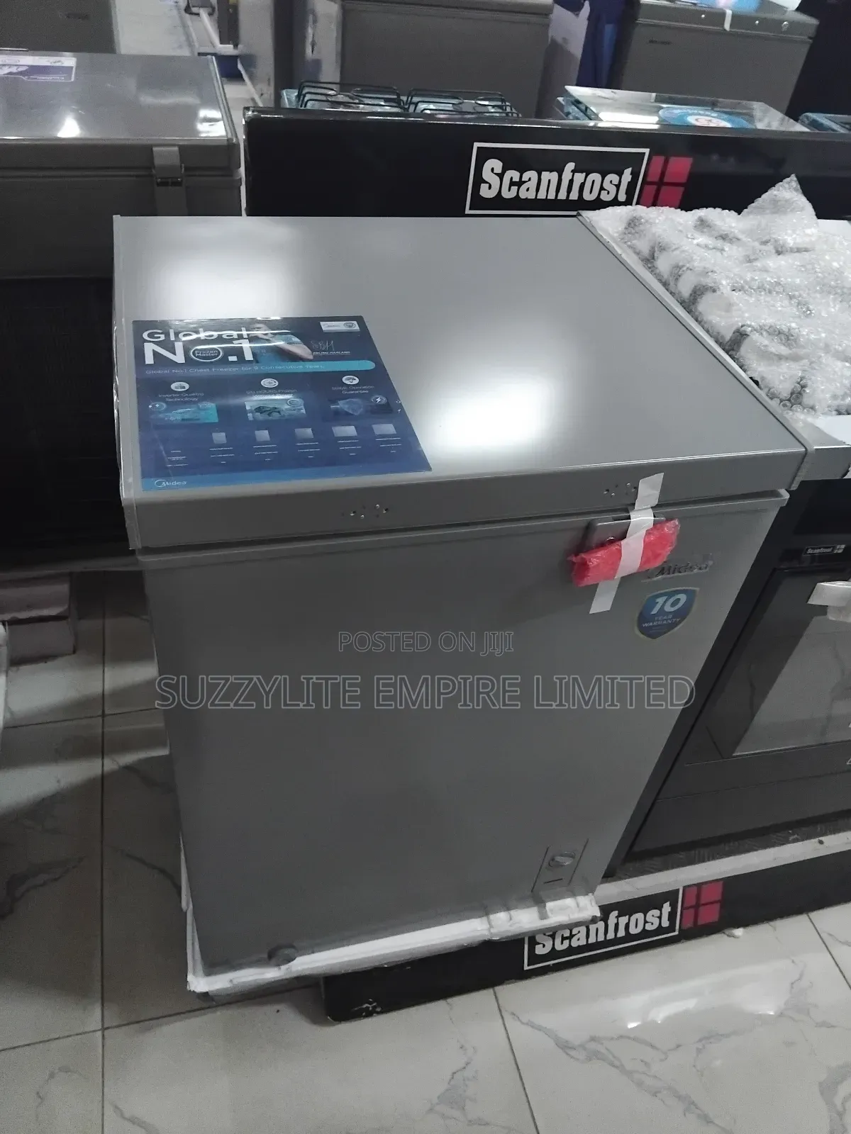 100 Liters Midea Low Energy Chest Freezer