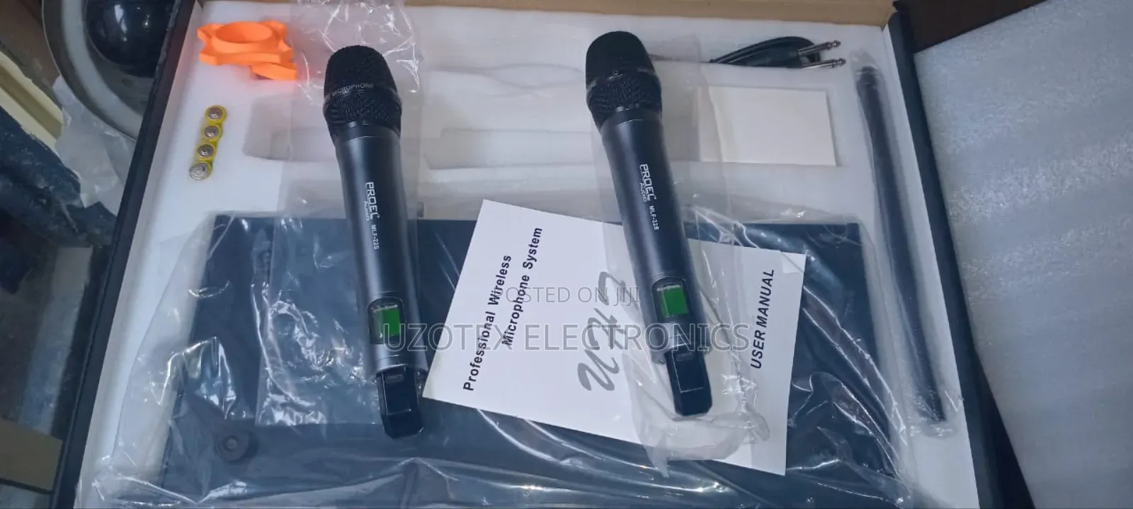 Porel Wireless Microphone 2in1 Microphone