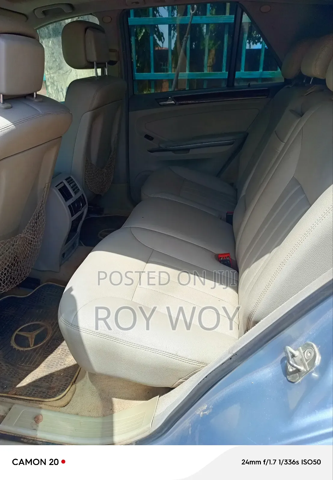 Mercedes-Benz M Class ML 500 AWD 4Matic (5.0L V8 7A) 2006 Blue