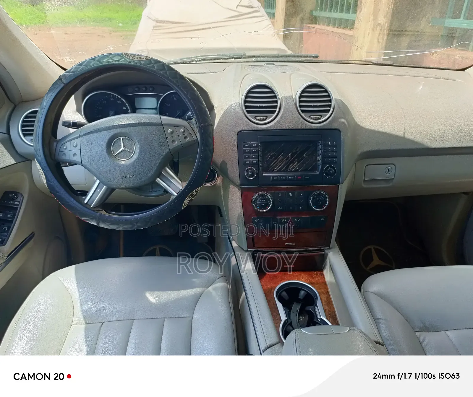 Mercedes-Benz M Class ML 500 AWD 4Matic (5.0L V8 7A) 2006 Blue