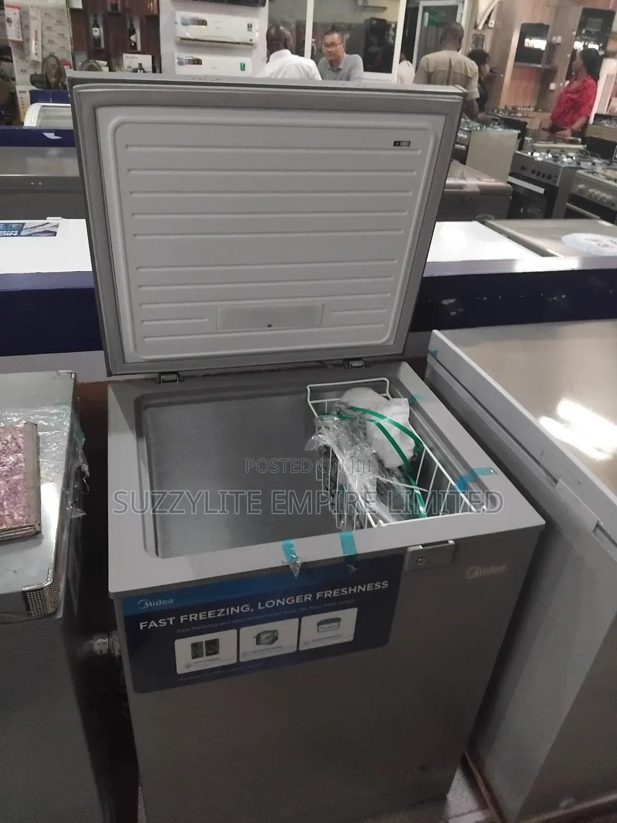 Midea 145 Liters Chest Freezer Low Energy Saving