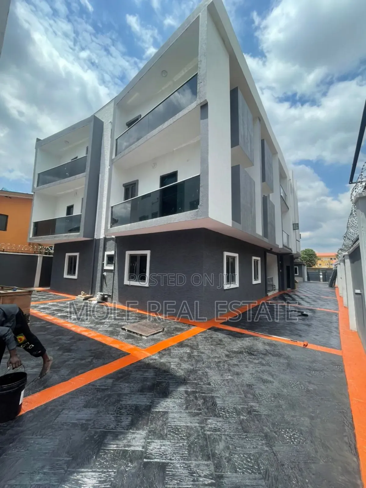 Furnished 3bdrm Block of Flats in Ogba Ikeja Lagos for sale