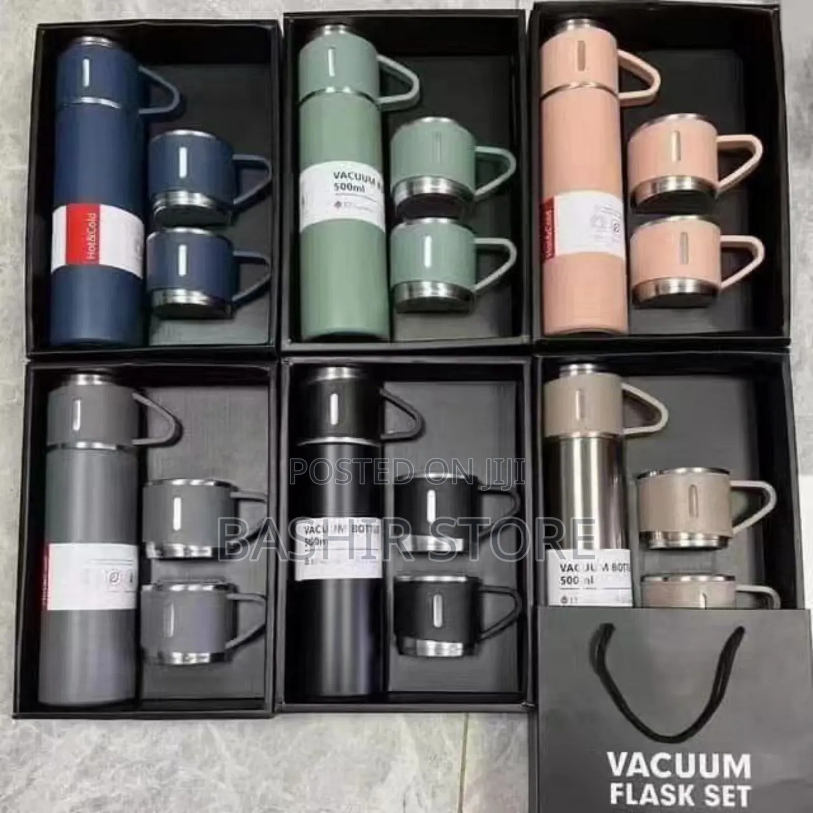 3in1 Vacuum Flask Set