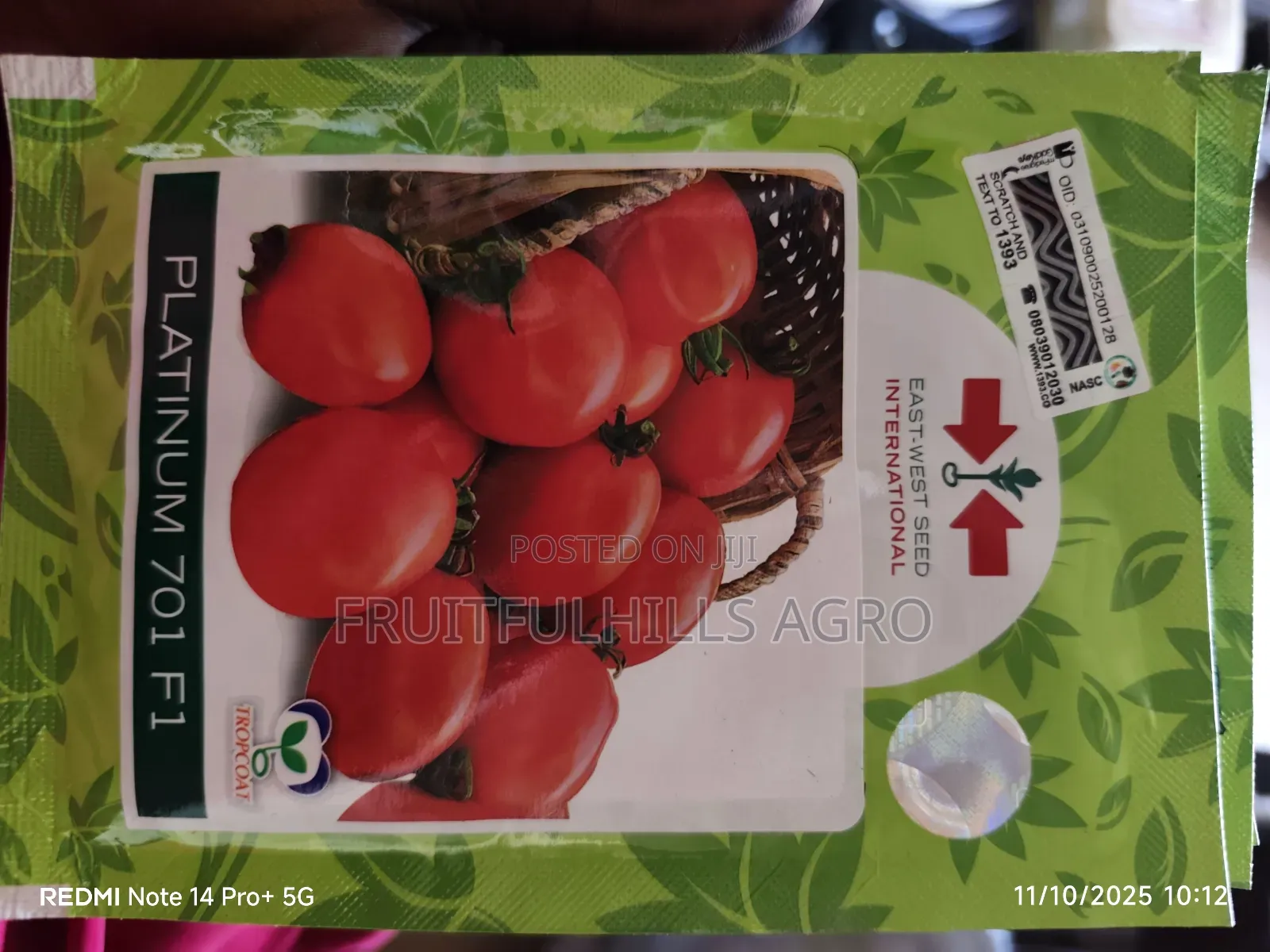 Platinum Tomato Seed