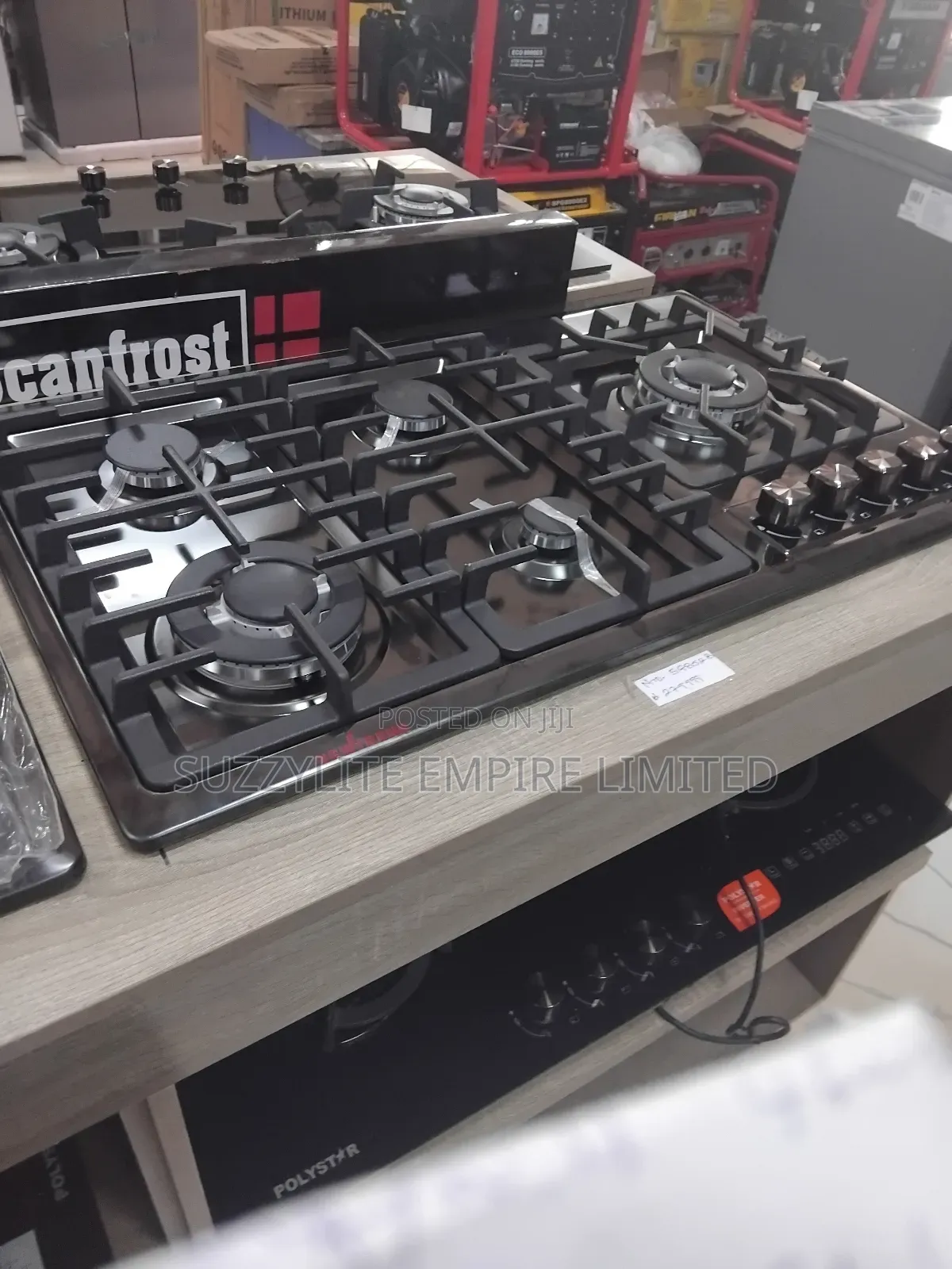 Newtrend 5burner Inbuilt Gas Cooker 90 By 60