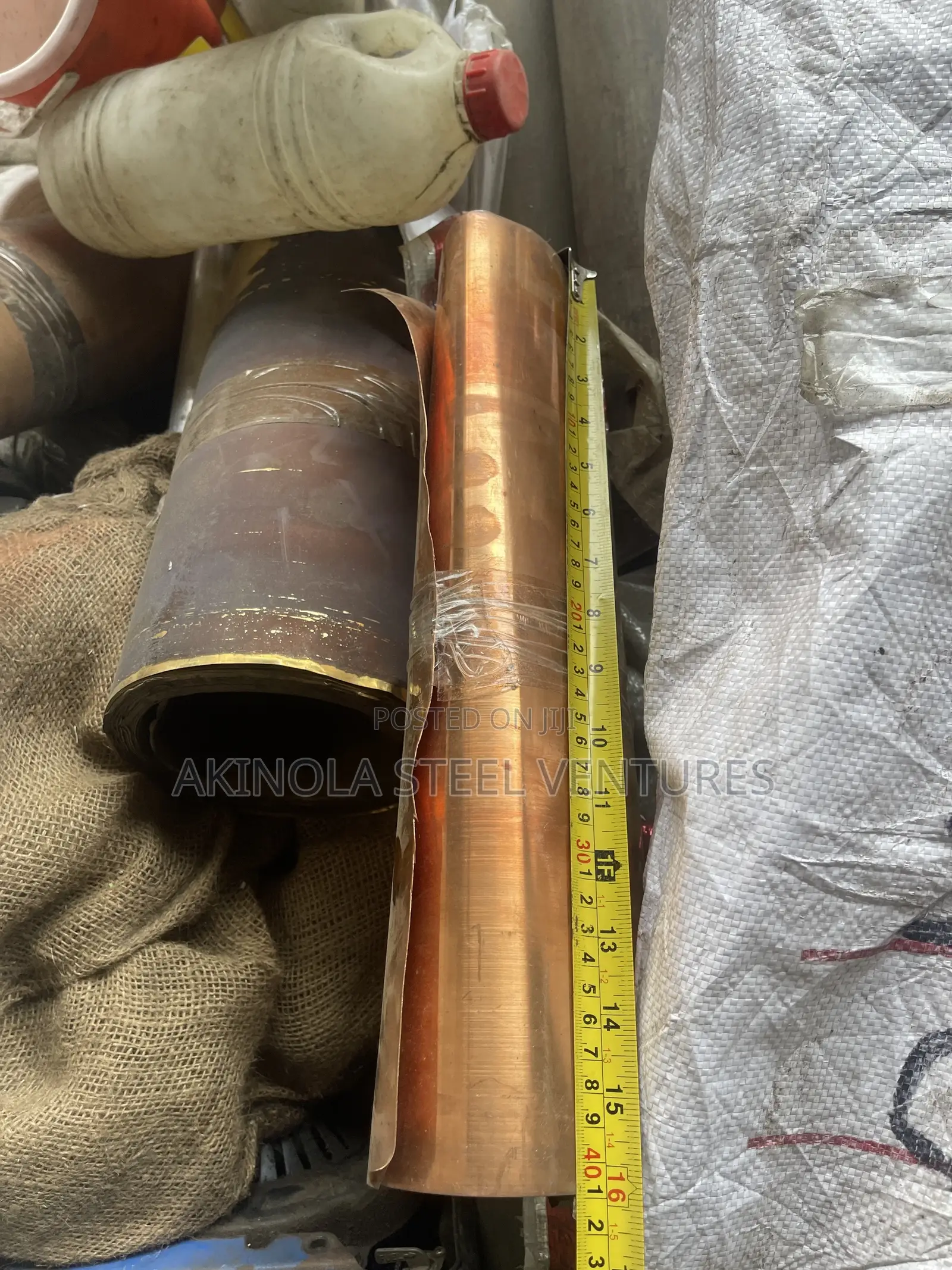 0.1mm by 400mm Wide Pure Copper Shim / Sheet