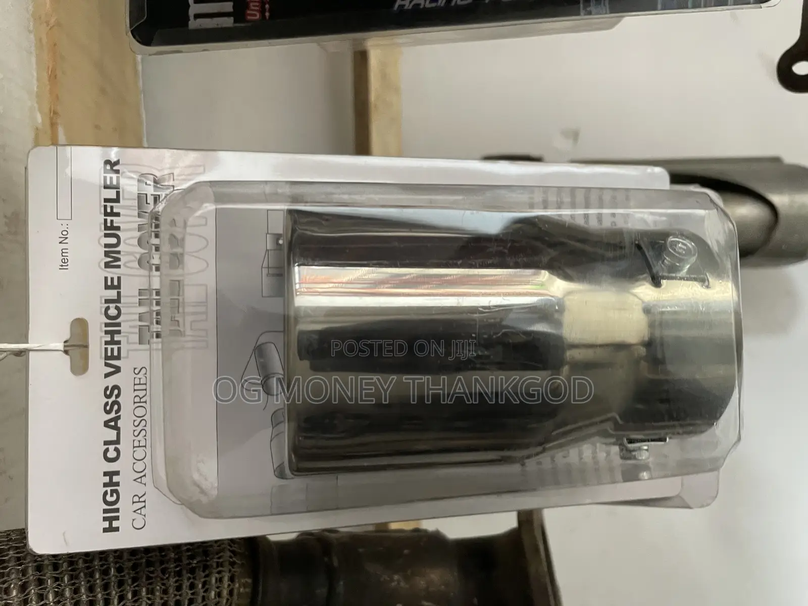 Car Exhaust Muffler Universal With Led Colours