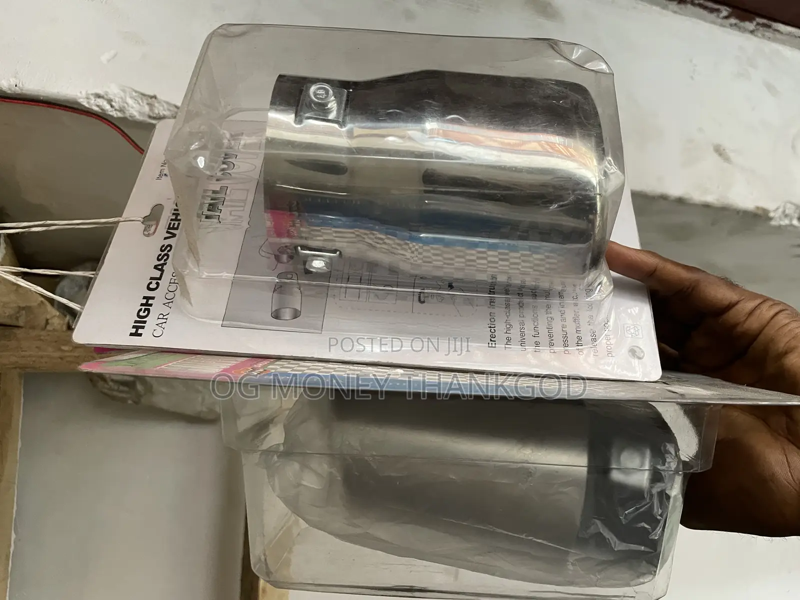 Car Exhaust Muffler Universal With Led Colours