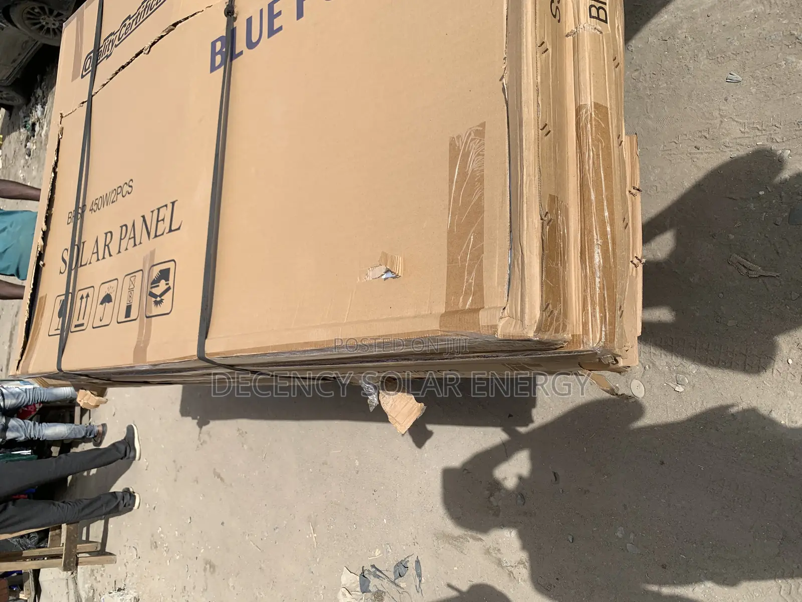 450w Blue Power Solar Panel