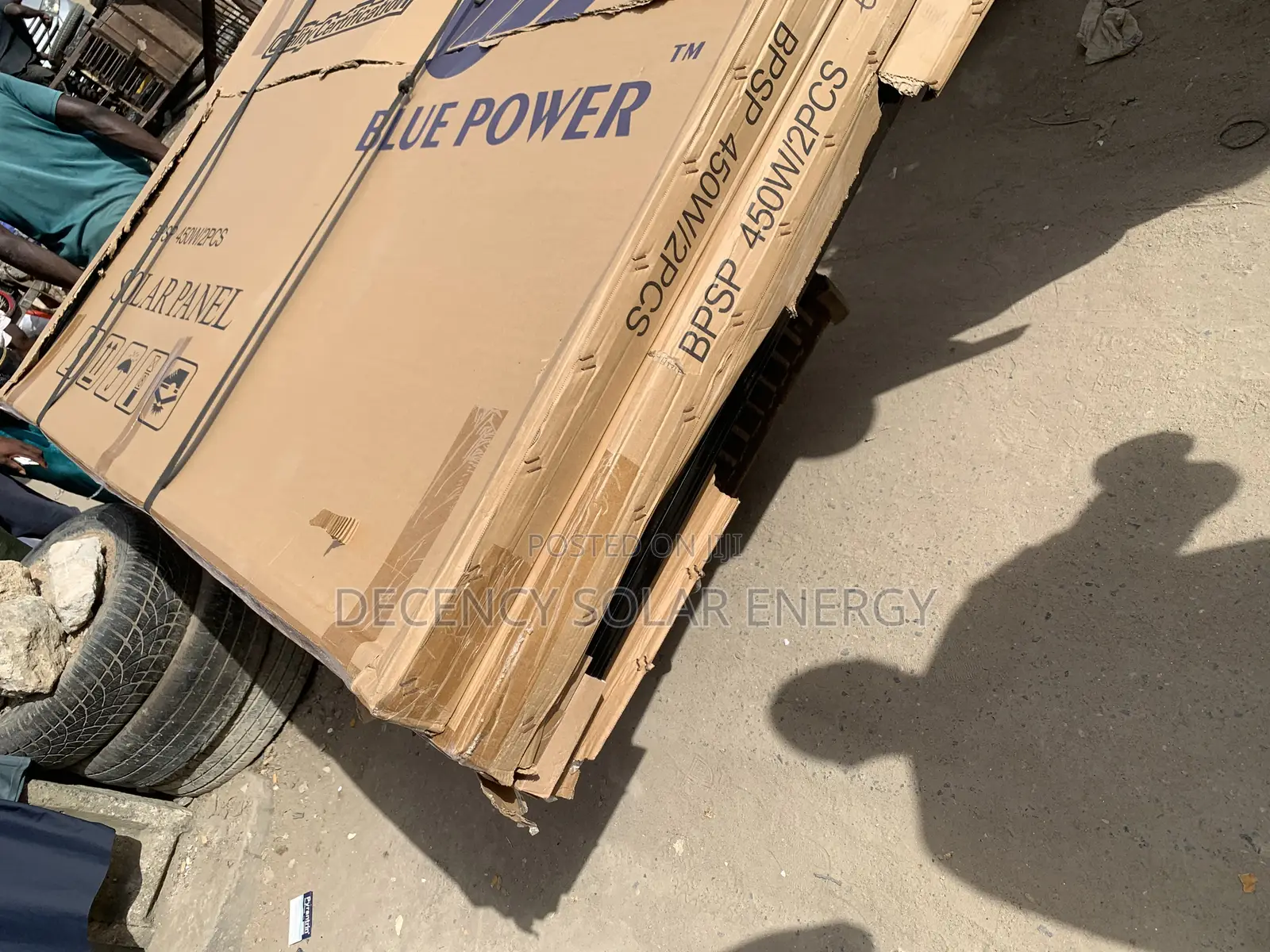 450w Blue Power Solar Panel