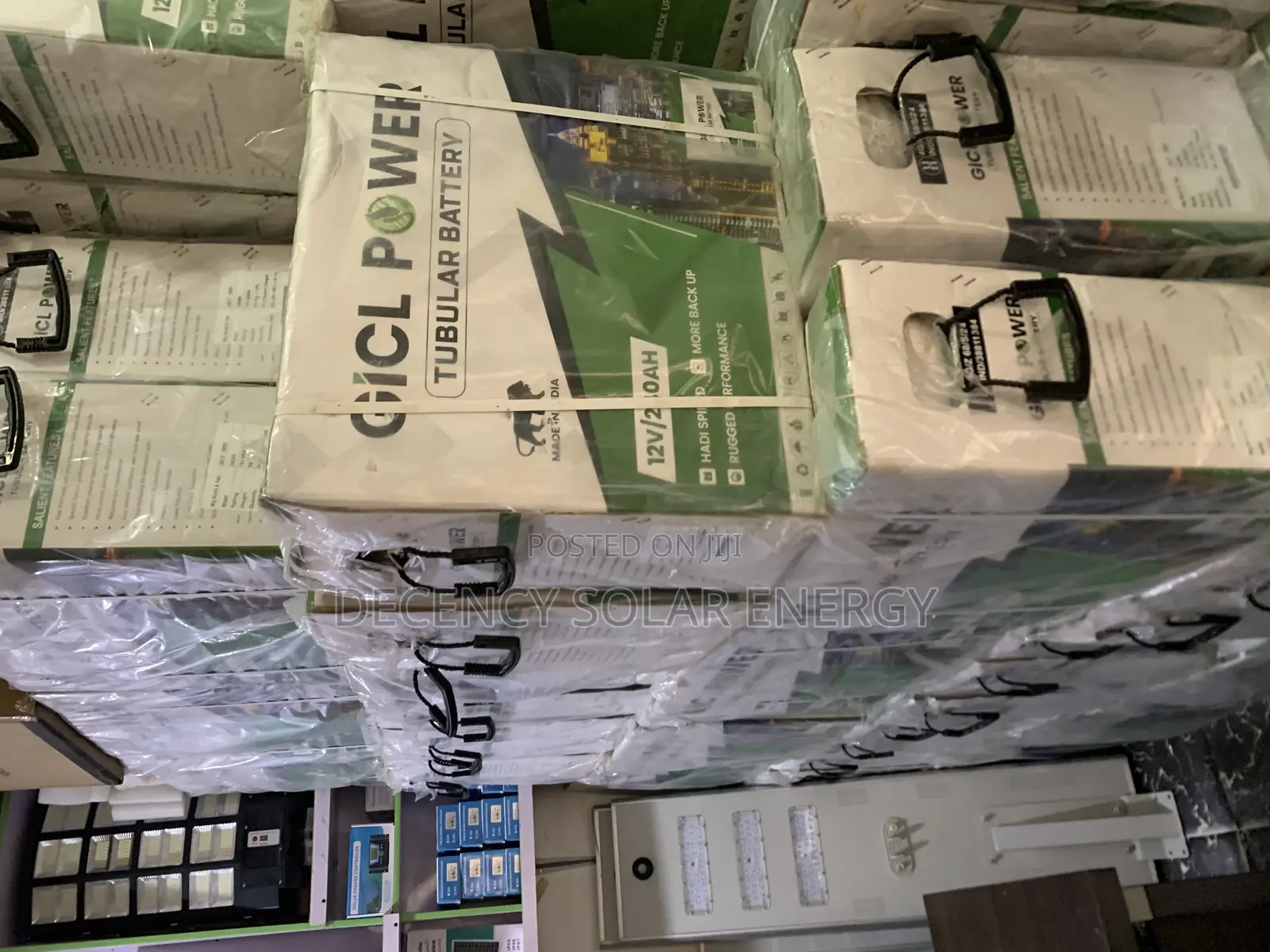 Gicl Power Tall Tubular Battery