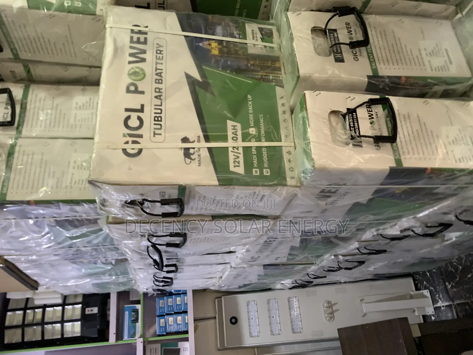 Gicl Power Tall Tubular Battery